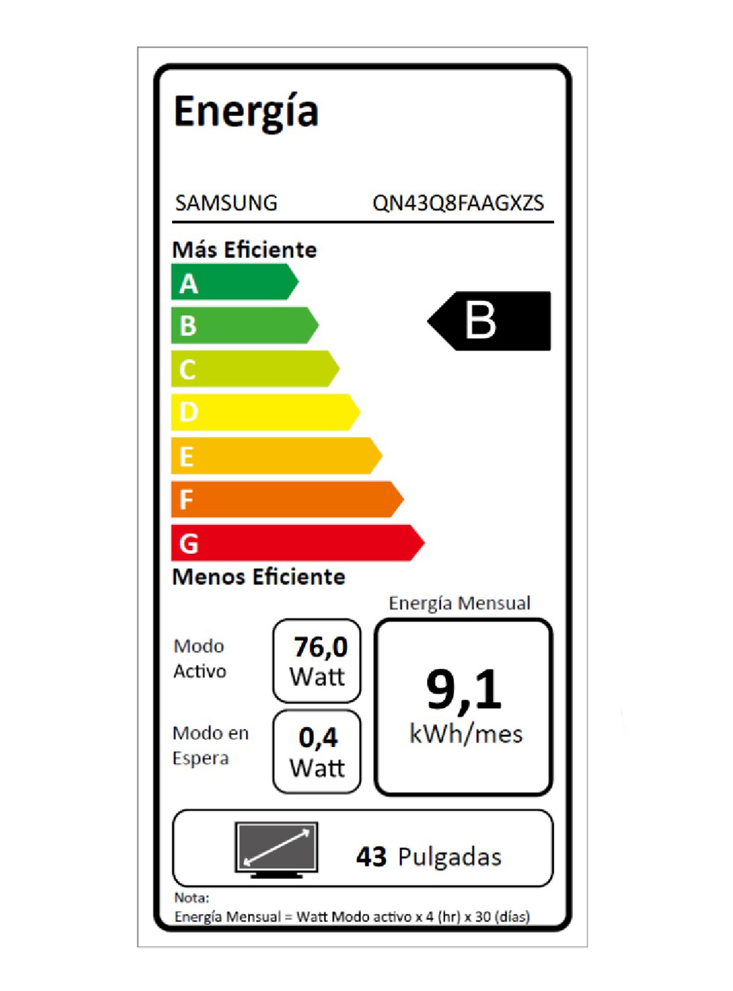 QLED Smart TV 43" 4K UHD Vision AI 2025-7