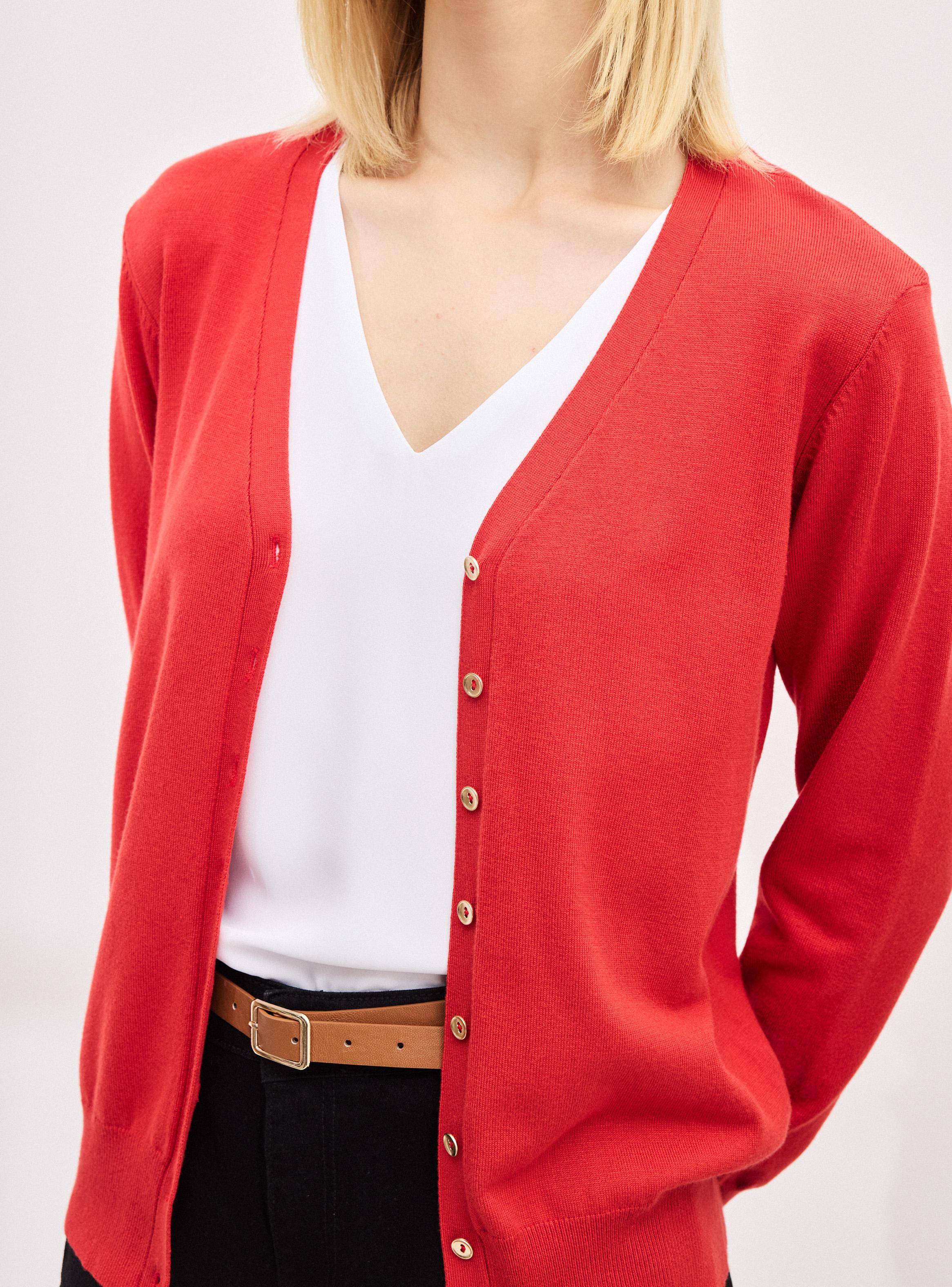 Chaleco Básico Color Abotonado-2