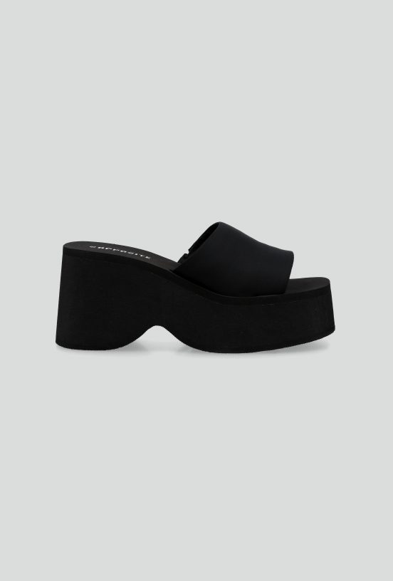 Sandalia Plataforma Neoprene Mujer-3