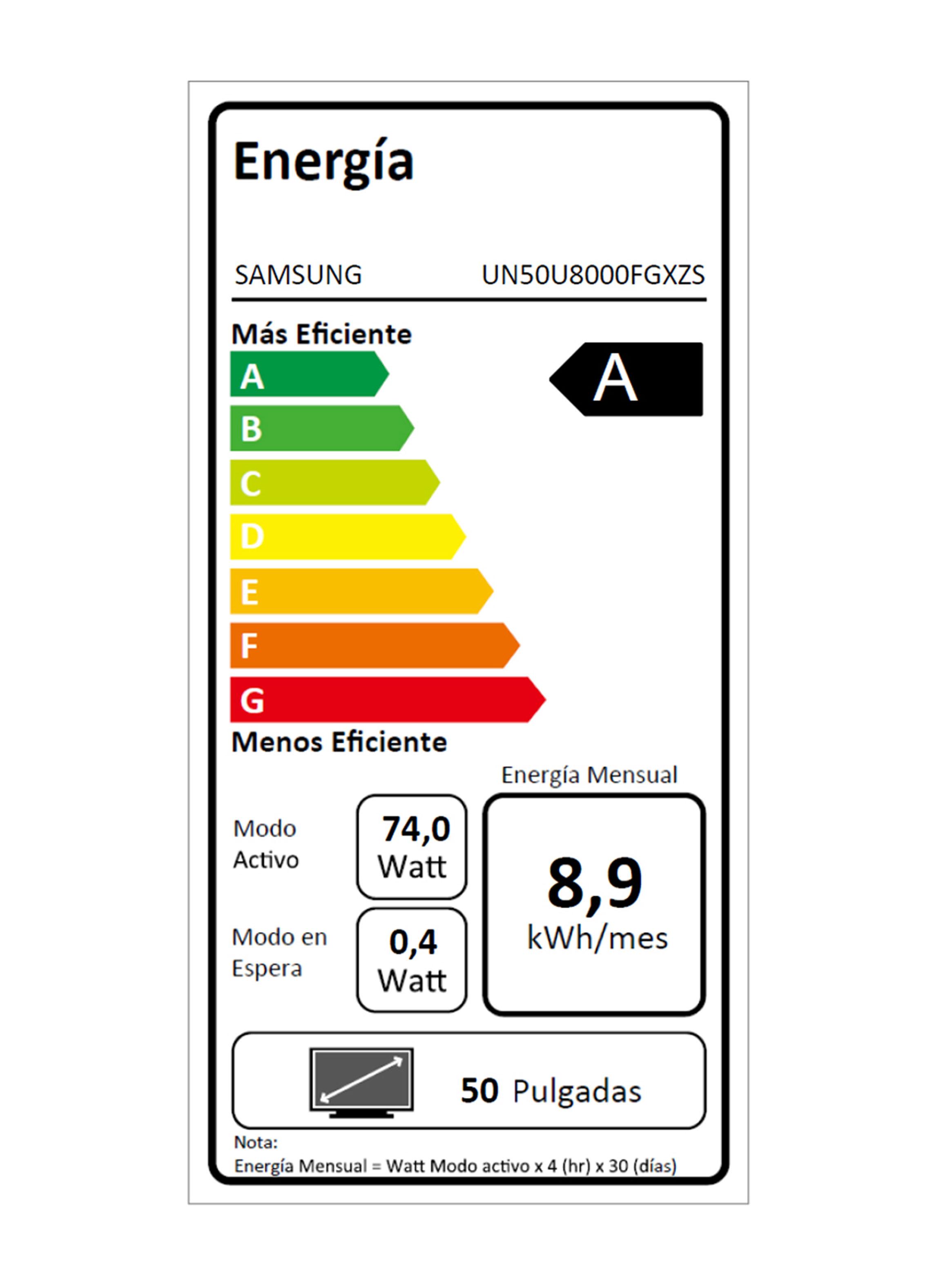 LED Smart TV 50" 4K UHD Crystal U8000F 2025-7