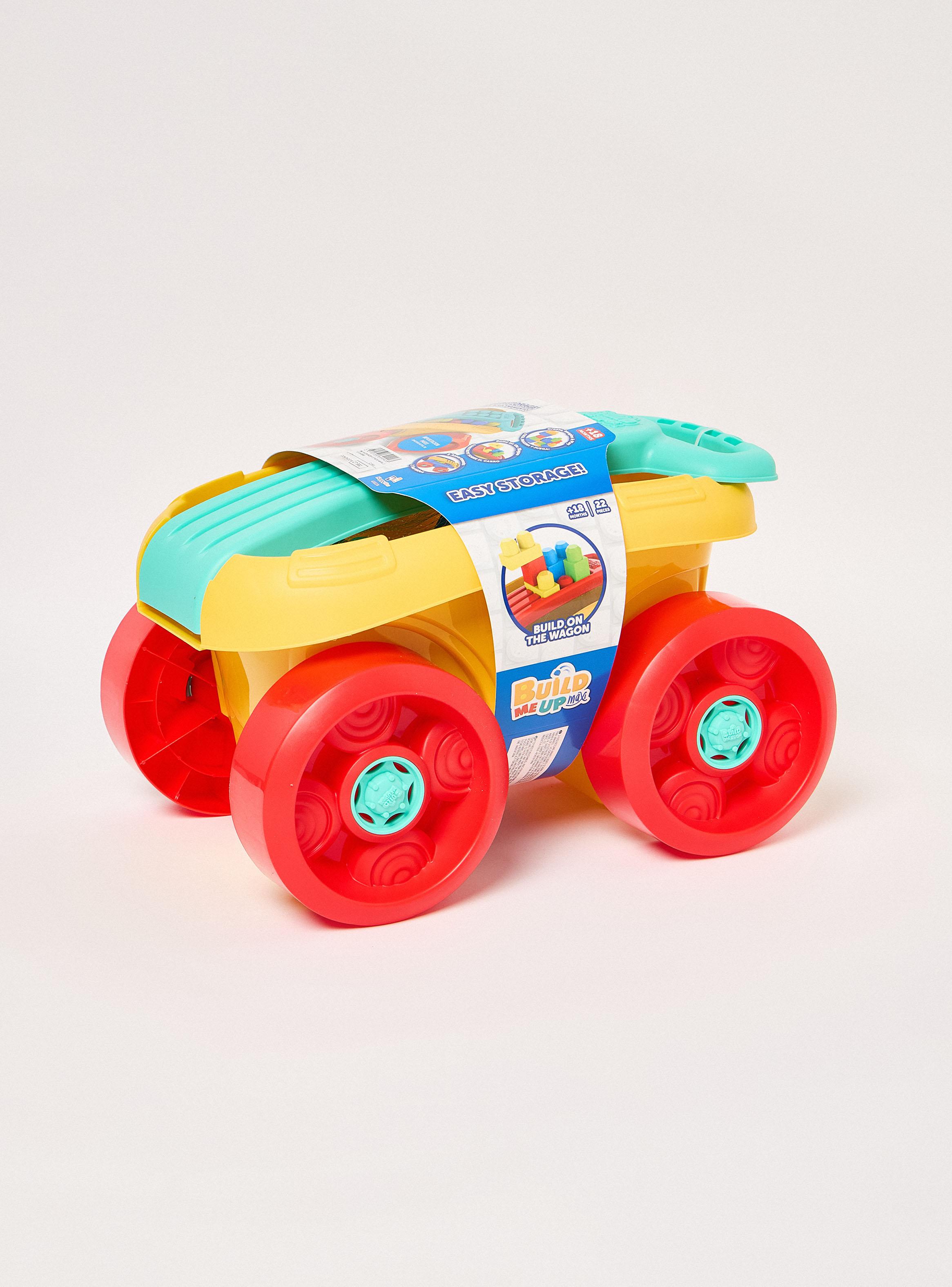 Bloques Maxi 22 Piezas en Vagón Amarillo-2