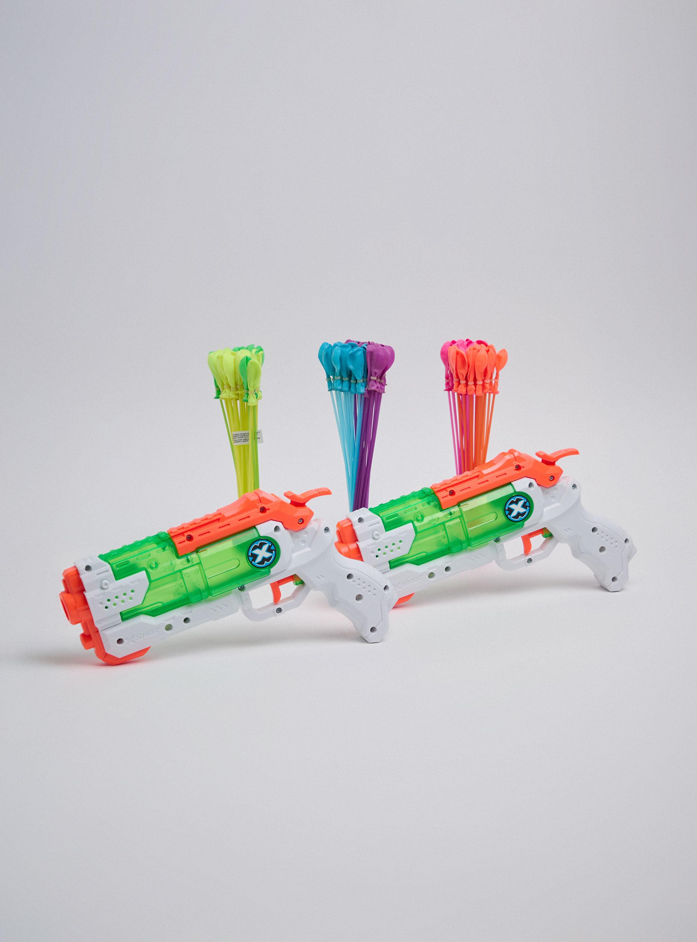 Lanzador de Agua X-Shot Small Fast Fill Blaster + Accesorios-0