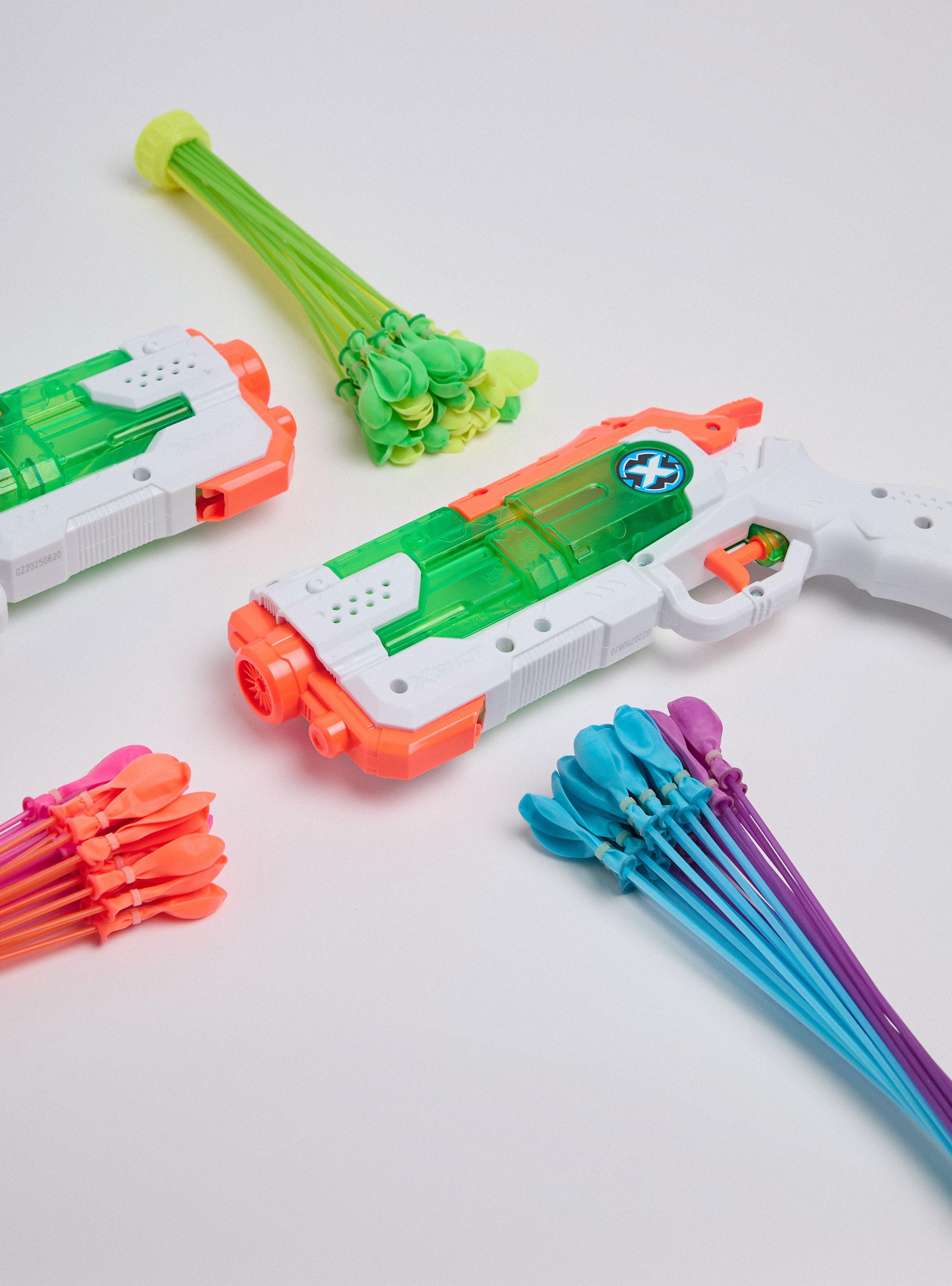 Lanzador de Agua X-Shot Small Fast Fill Blaster + Accesorios-1