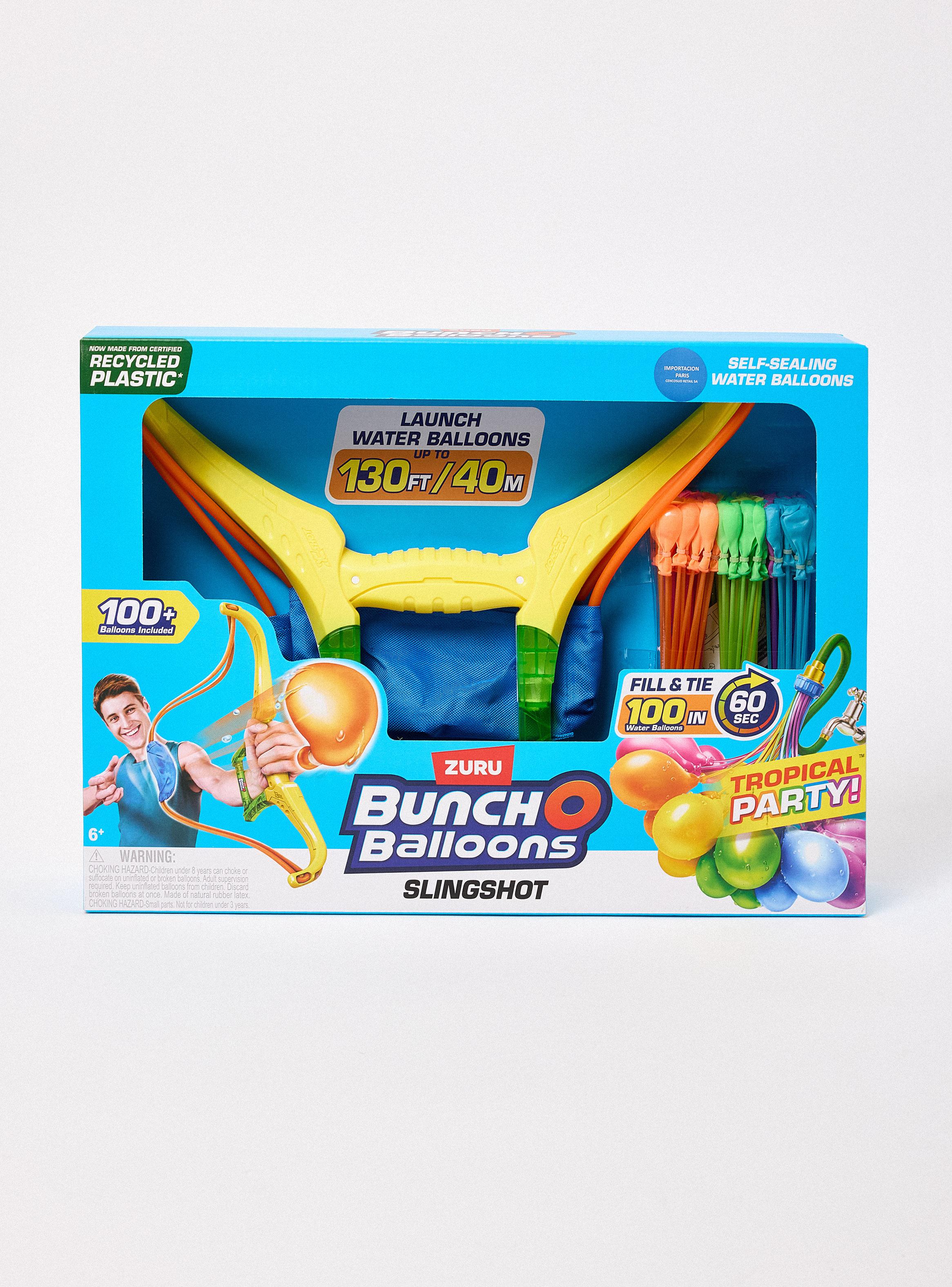 Lanzador de Agua Forma de Arco Slingshot + Globos de Agua-2