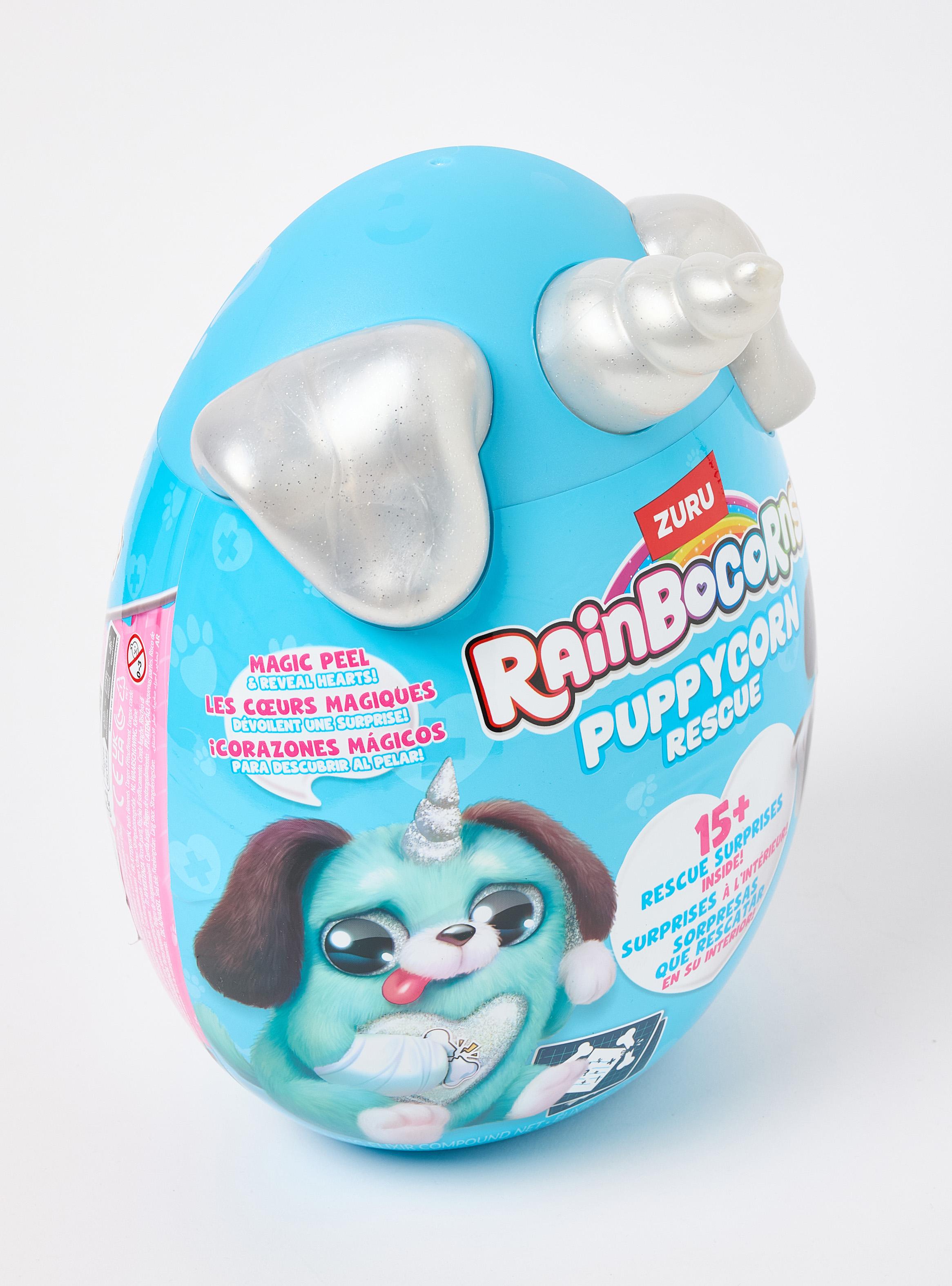 Huevo Sorpresa Peluche Rainbocorns + Accesorios-2