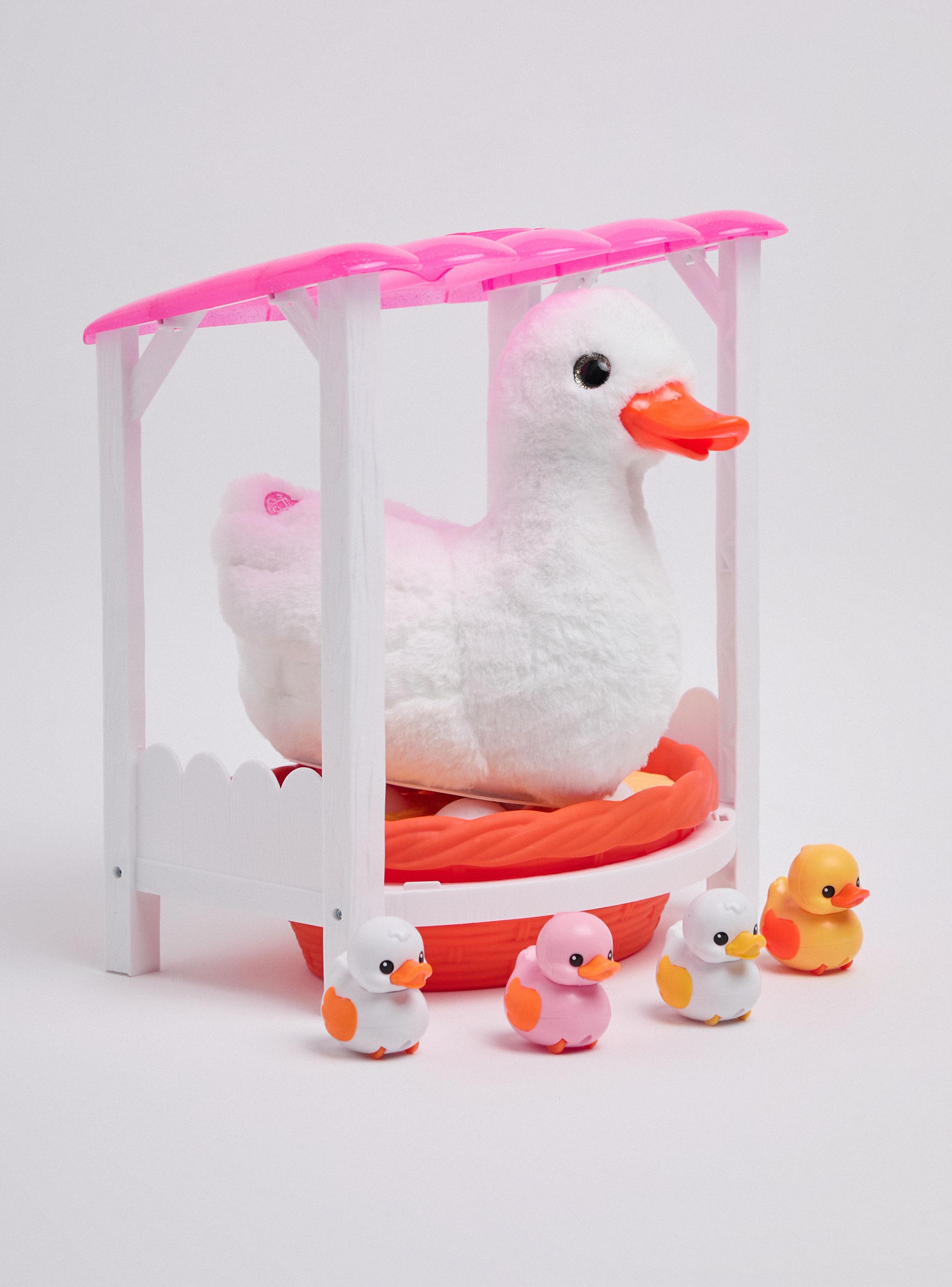 Set de Animales Mamá Duck Playset + Bebé Sorpresa-0