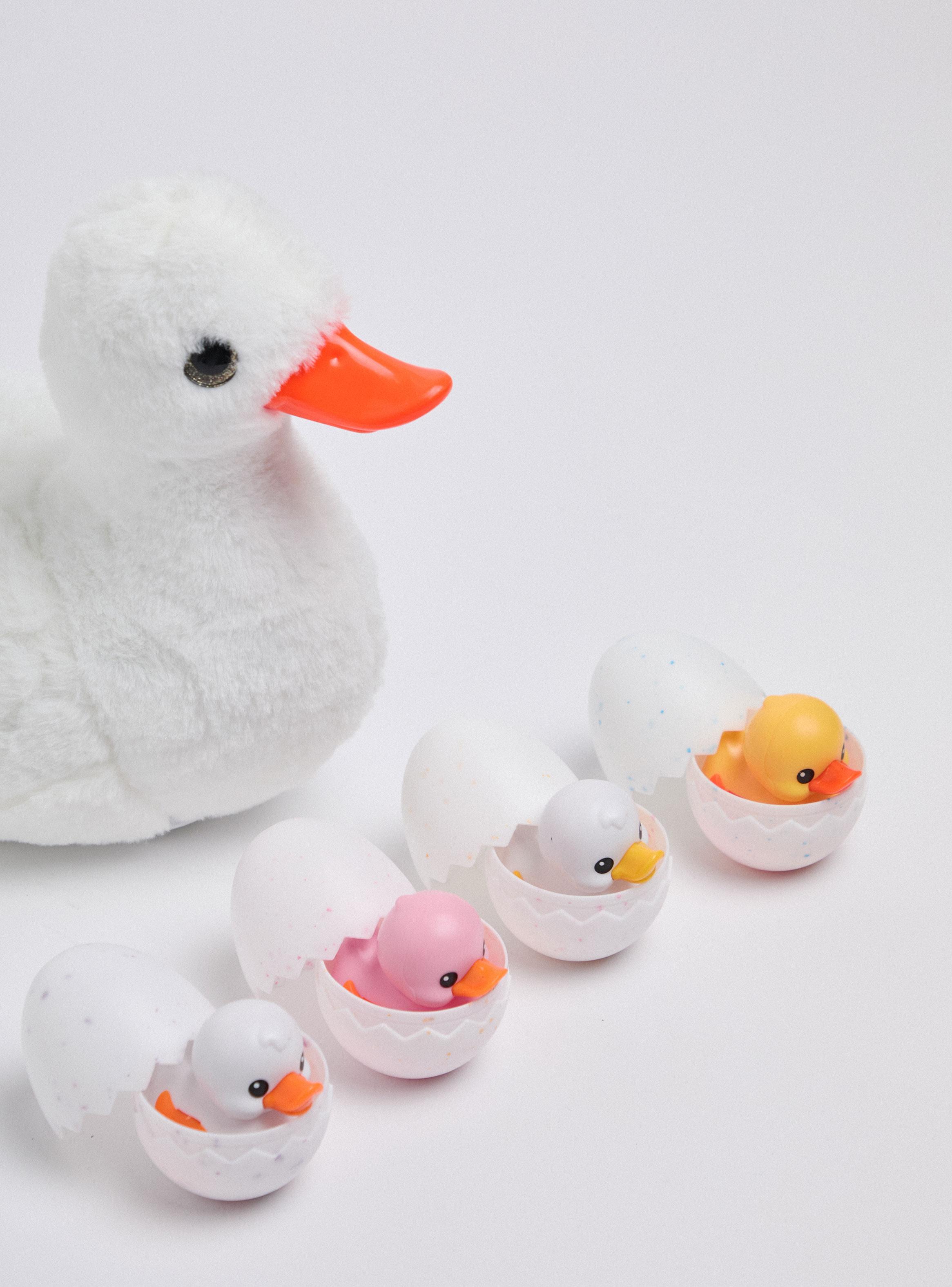 Set de Animales Mamá Duck Playset + Bebé Sorpresa-1