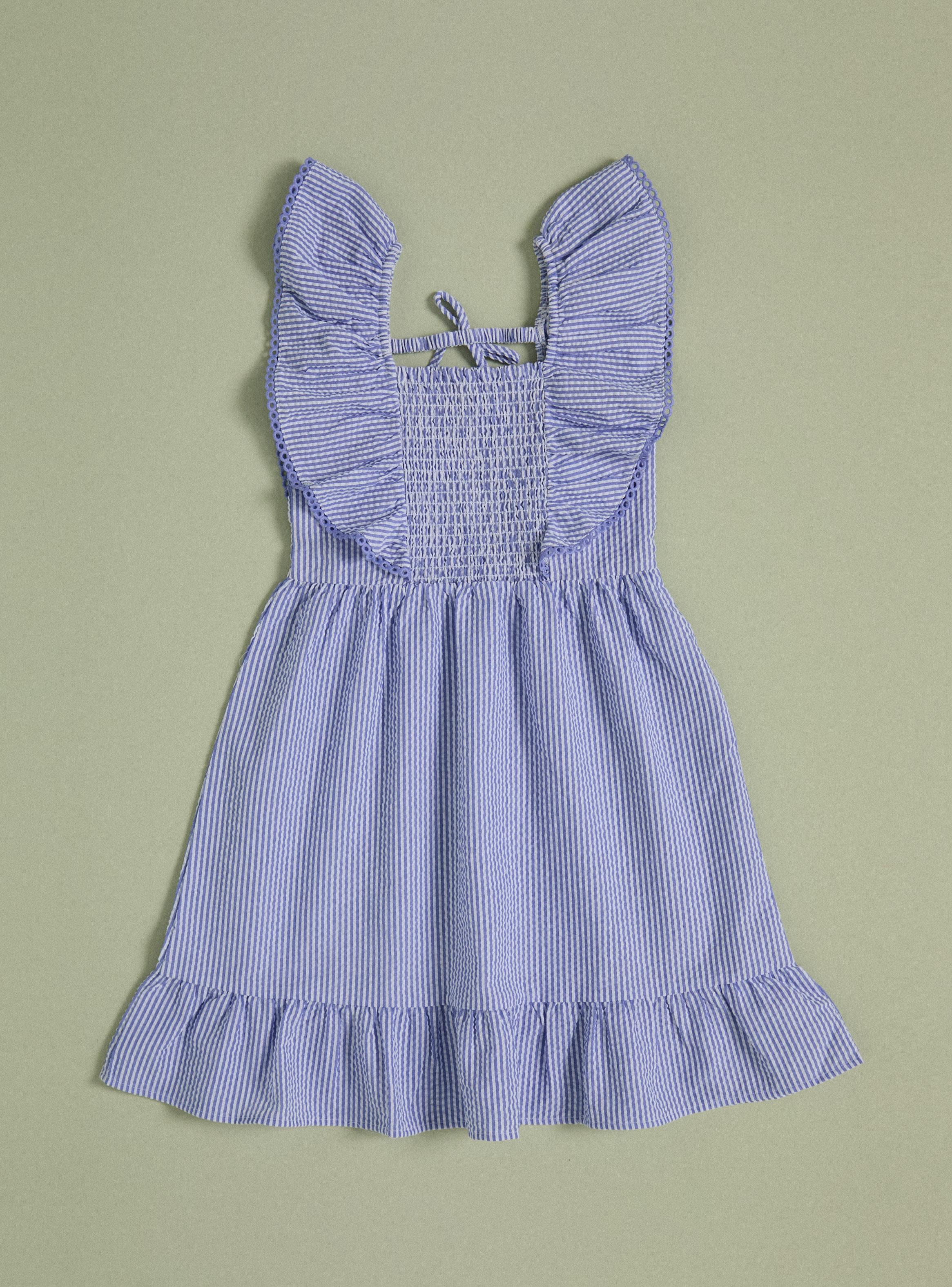 Vestido Rayas Seersucker-2