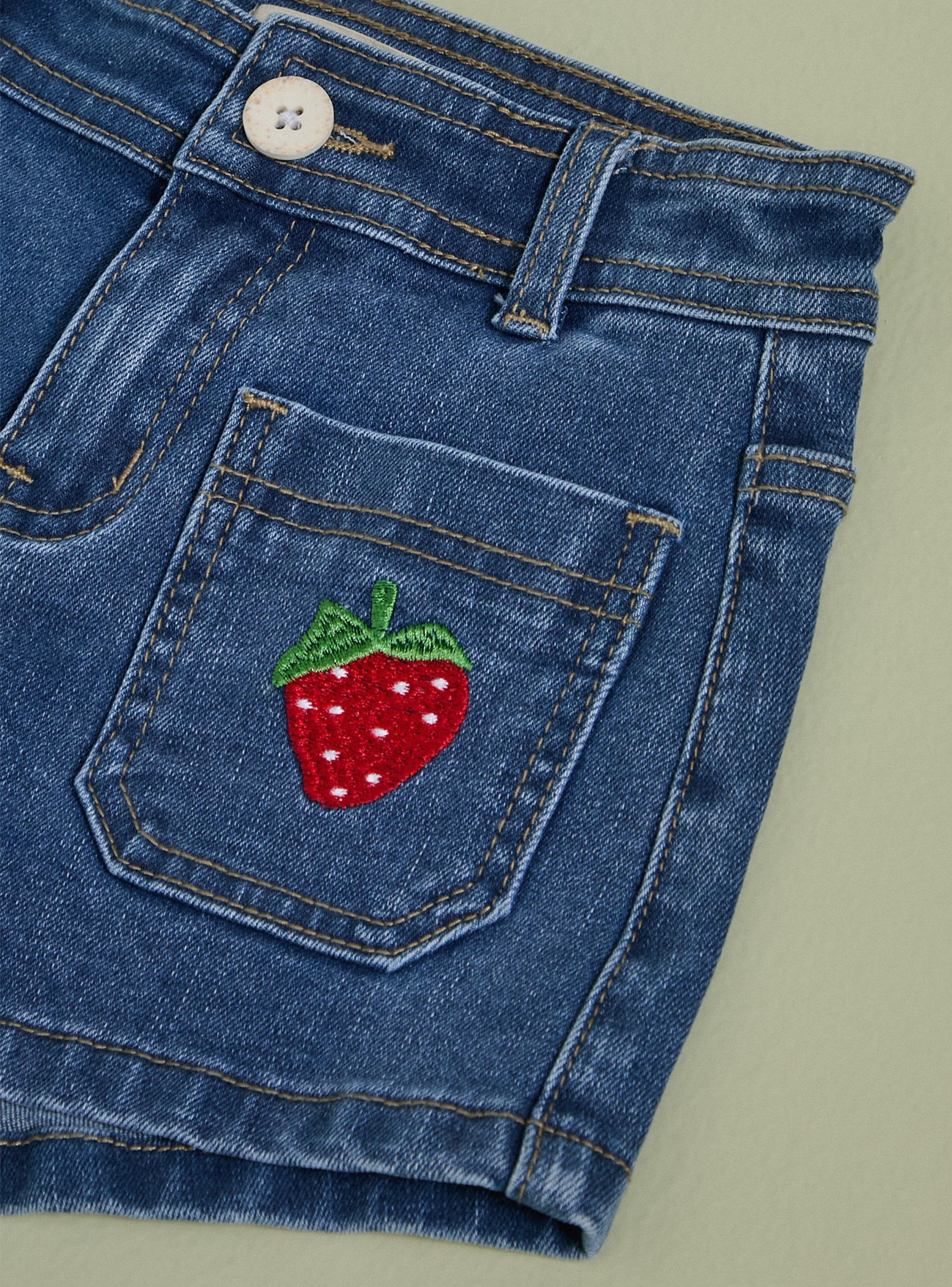 Short Denim Frutilla-2