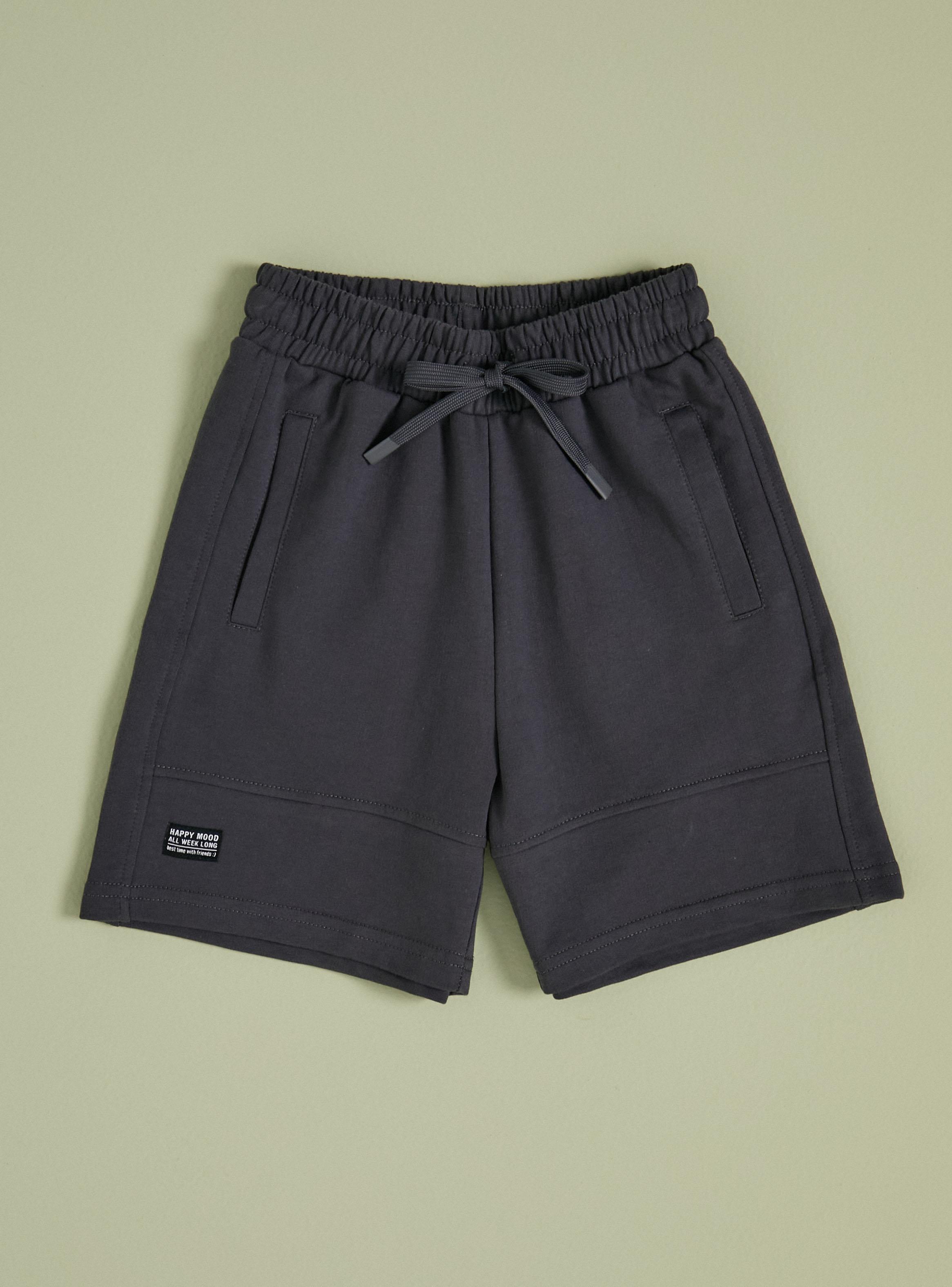 Bermuda Tipo Buzo Regular Fit-0