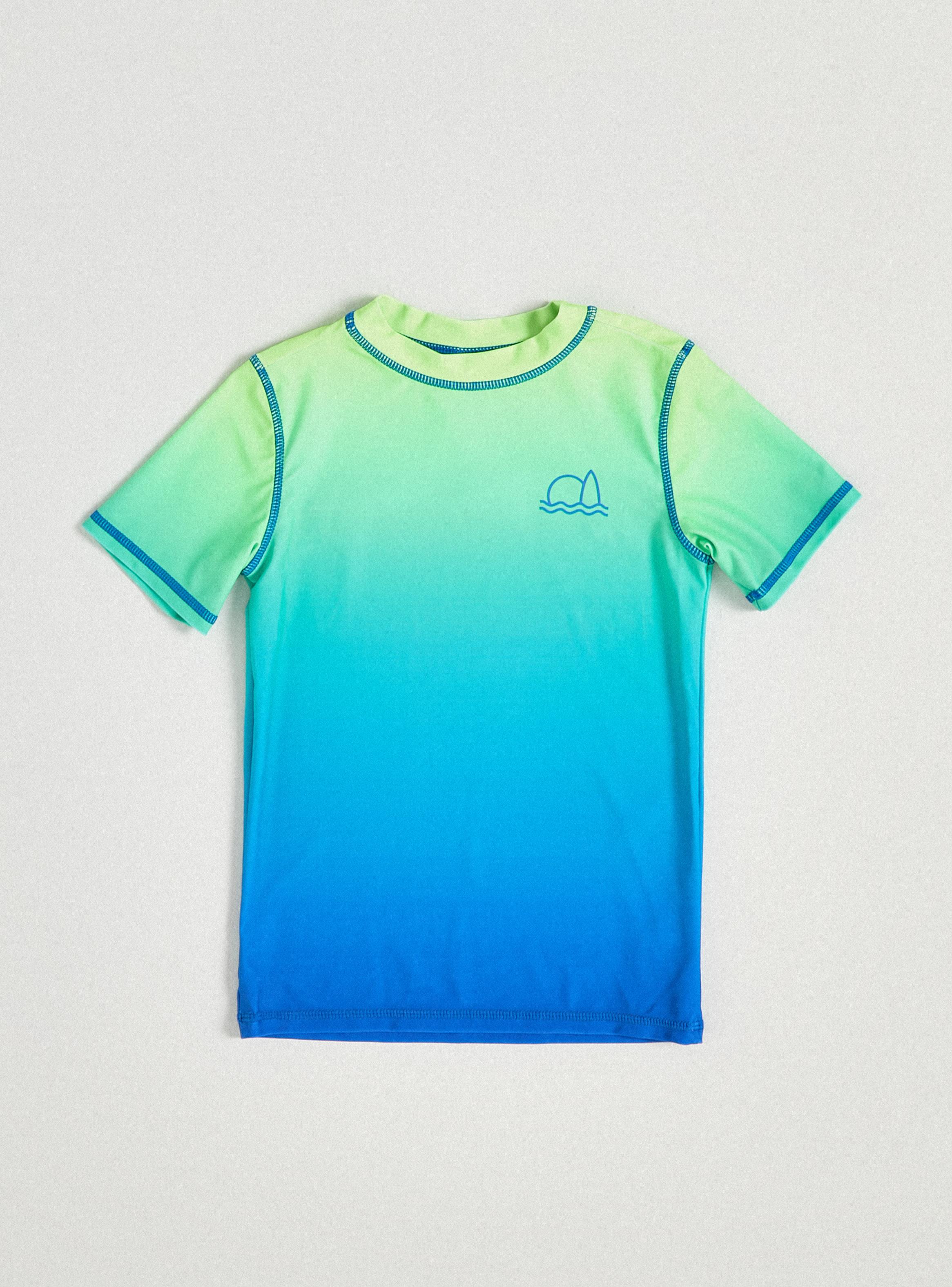 Traje de Baño Polera UV Color Degrade-0