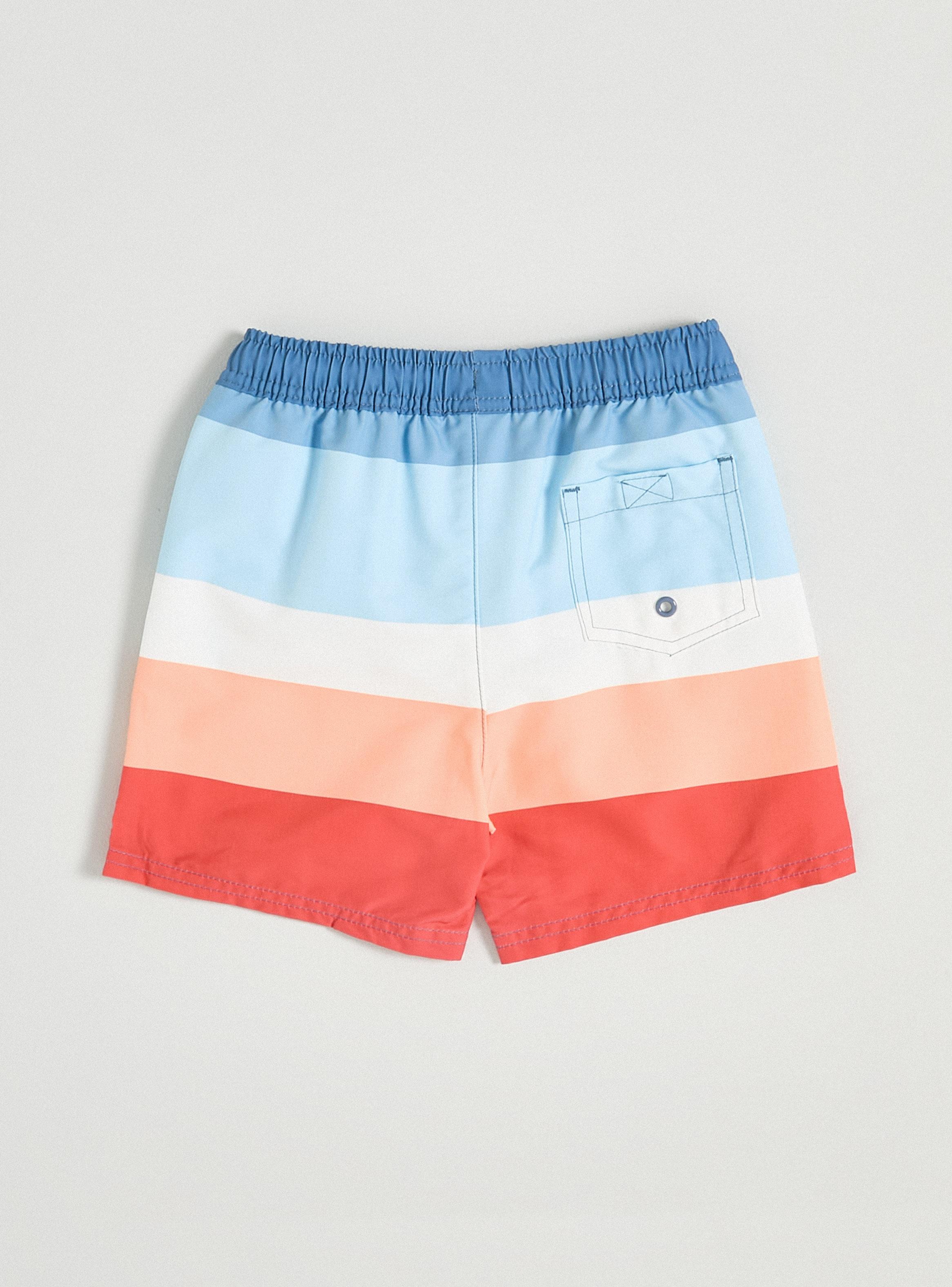 Traje de Baño Short Rayas-2