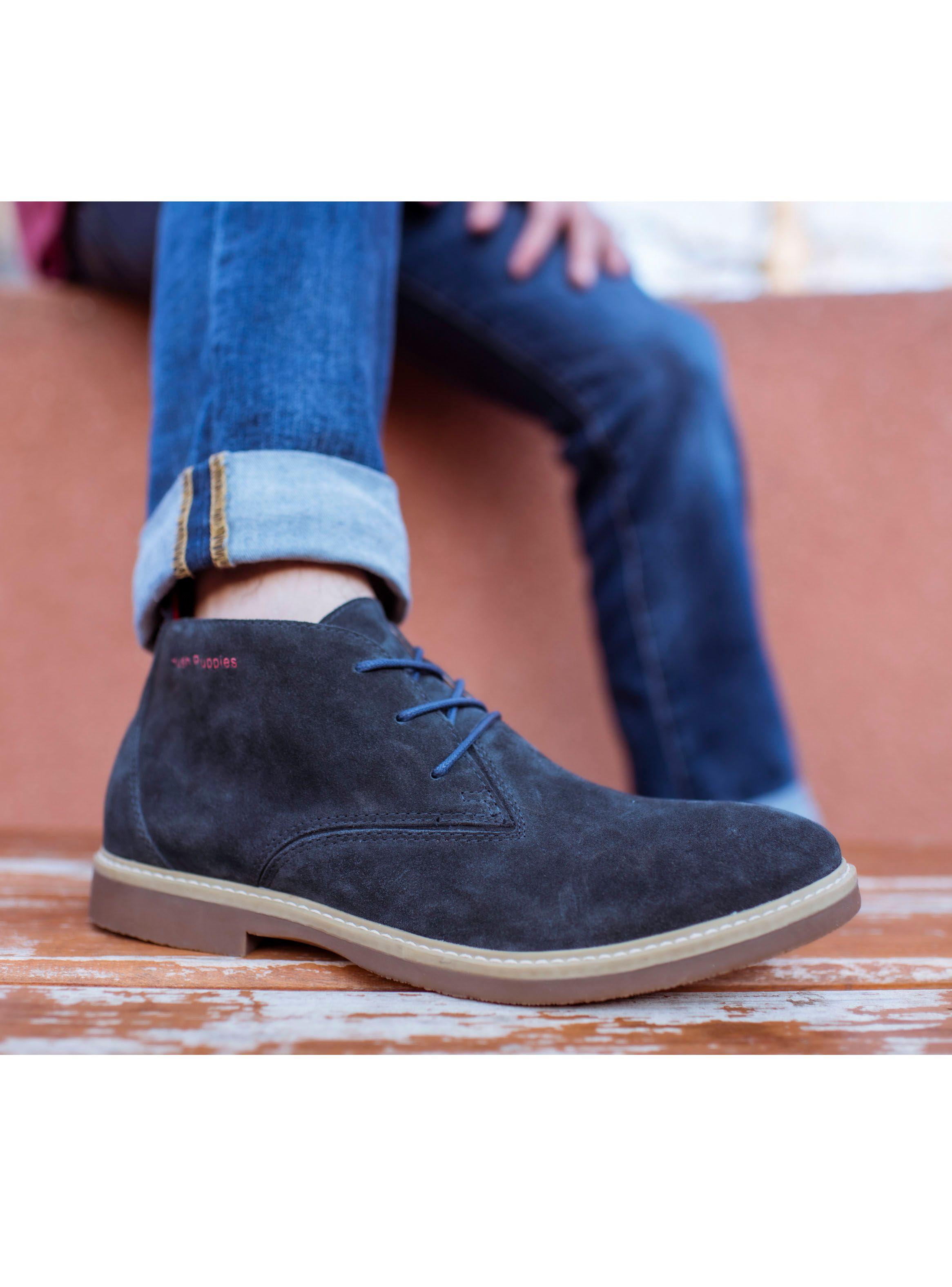 Botín New Safari Azul Hombre-4