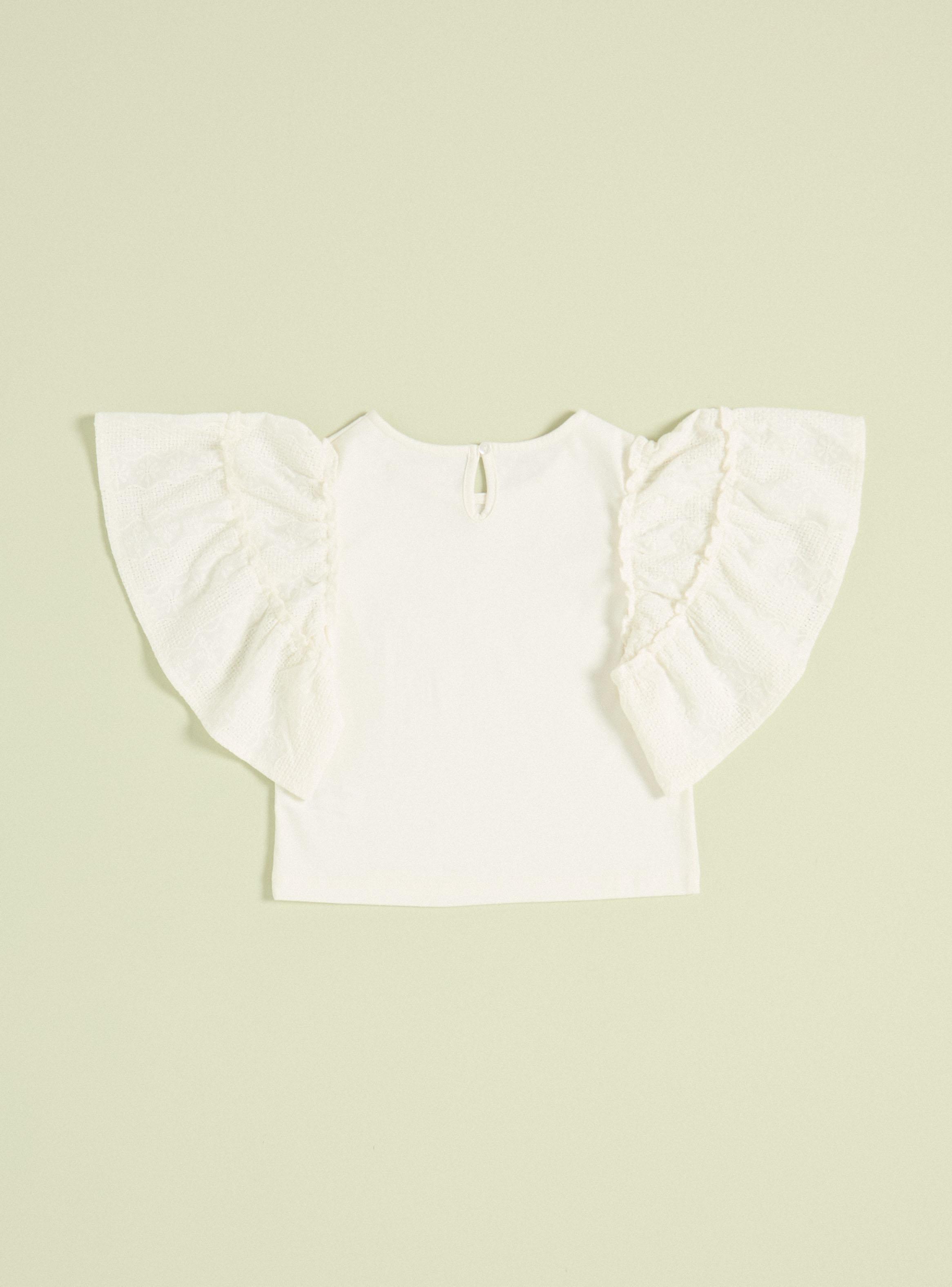 Polera Manga Tela Broderie-1