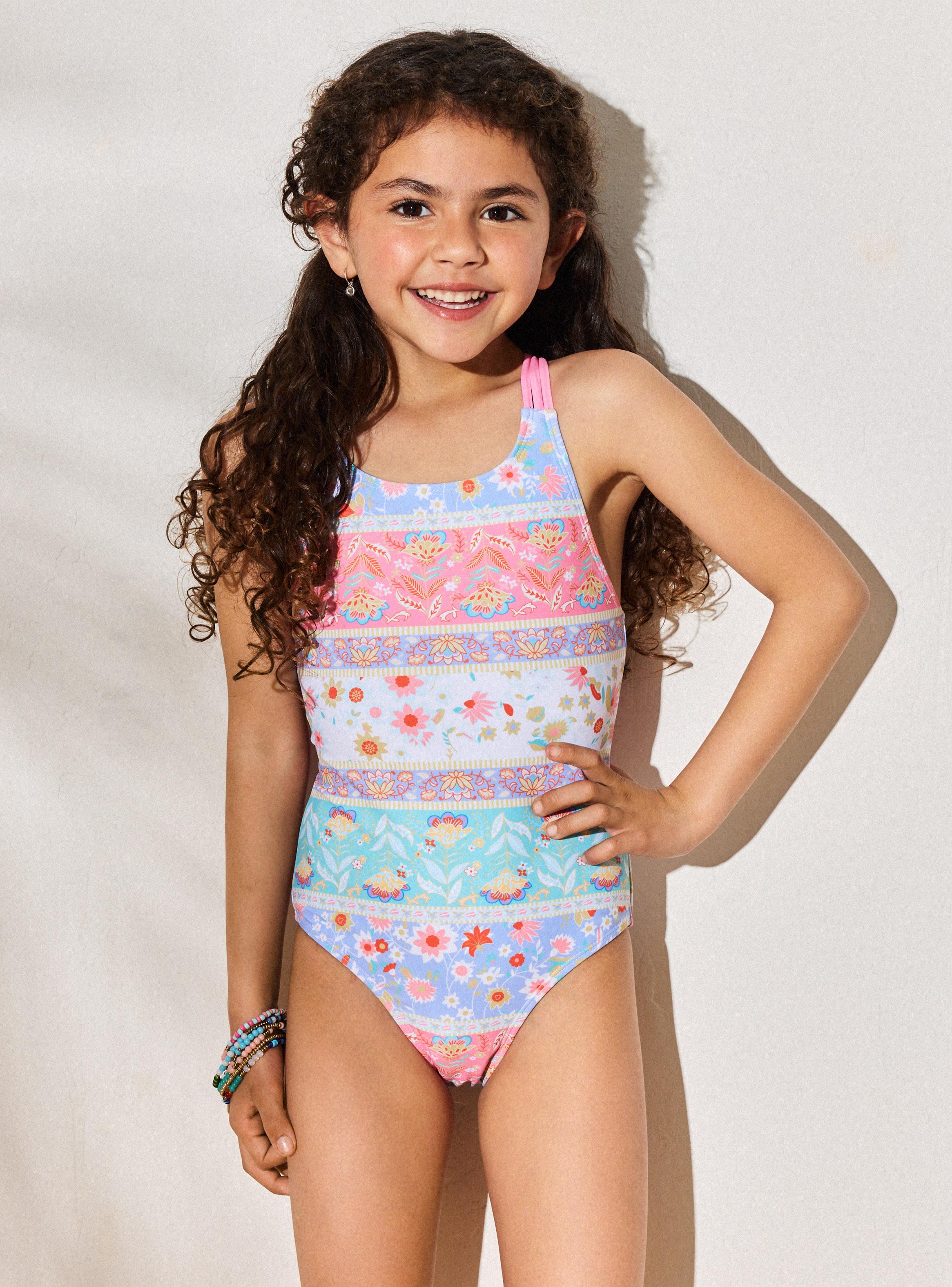 Traje de Baño Enterito con Espalda Trenzada-0