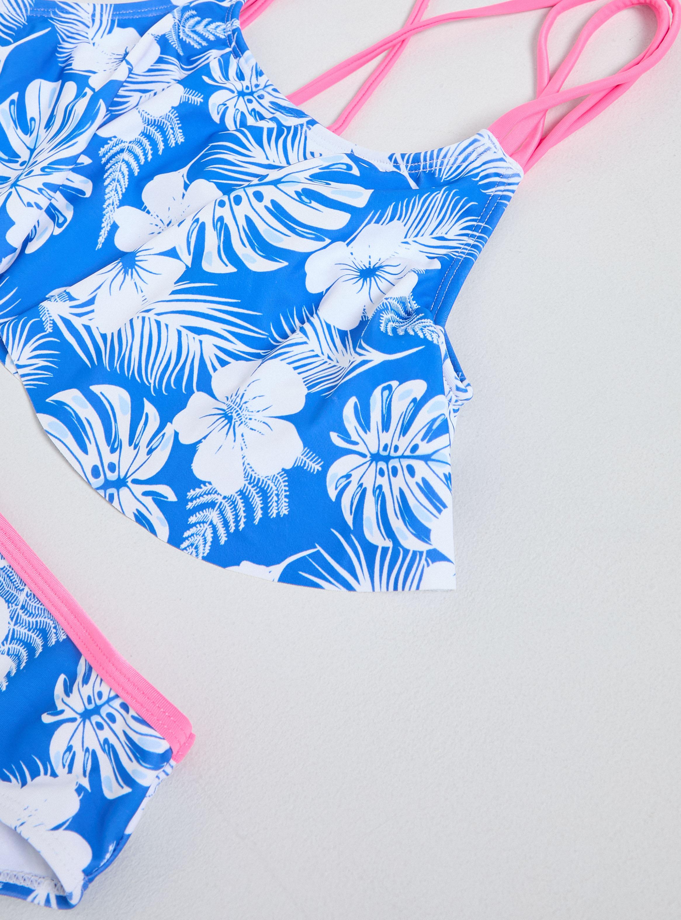 Bikini Vuelos Frontales con Tiritas en Contraste-2