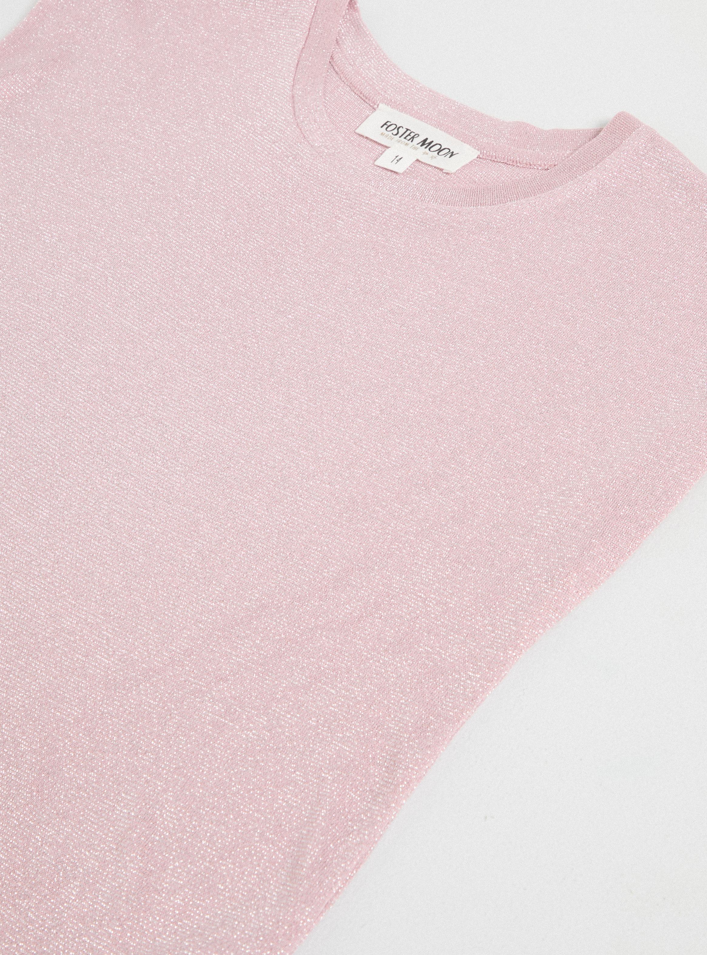 Polera Tela con Brillos Niña-2