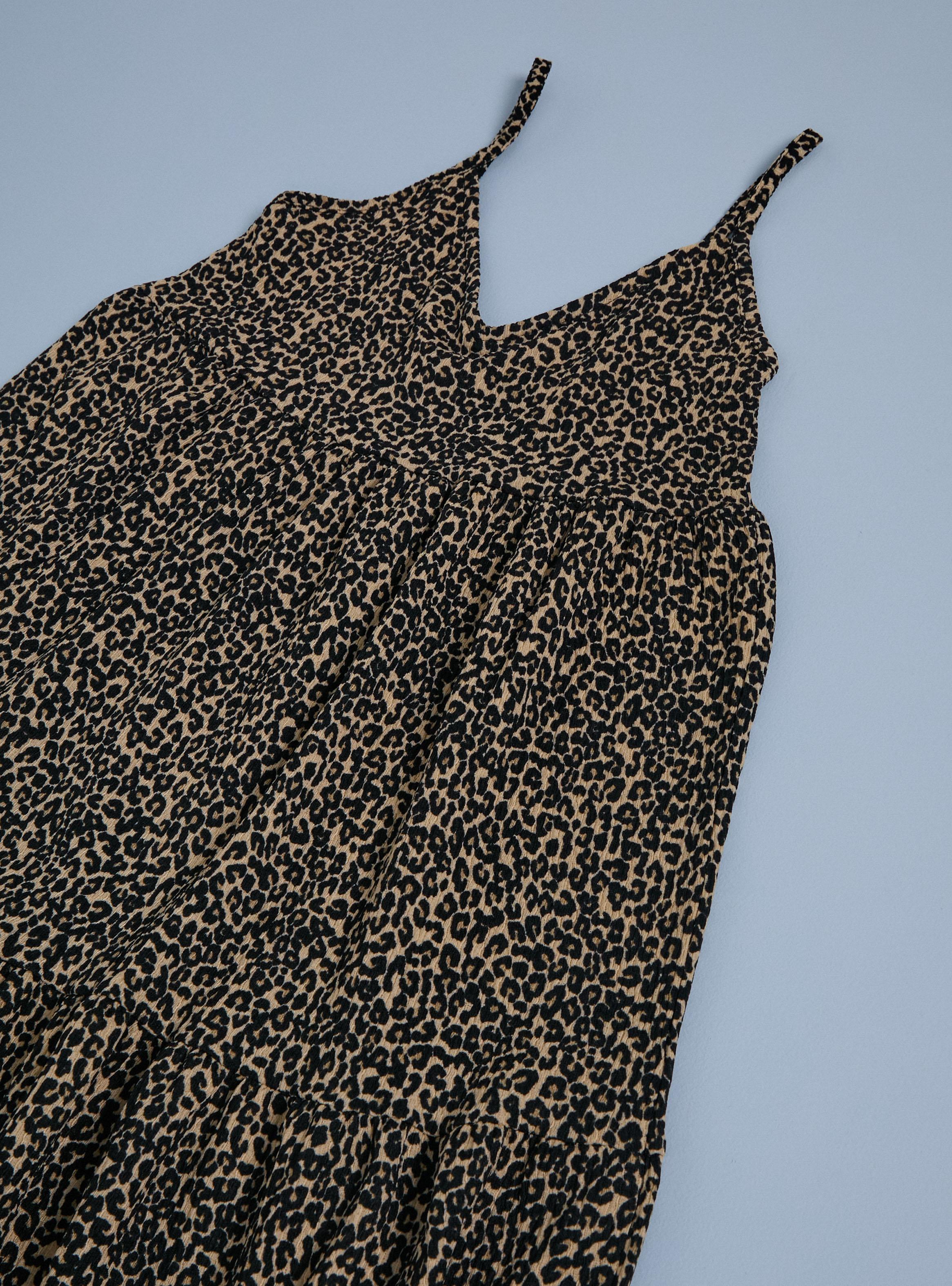 Vestido Full Estampado con Tiritas-2