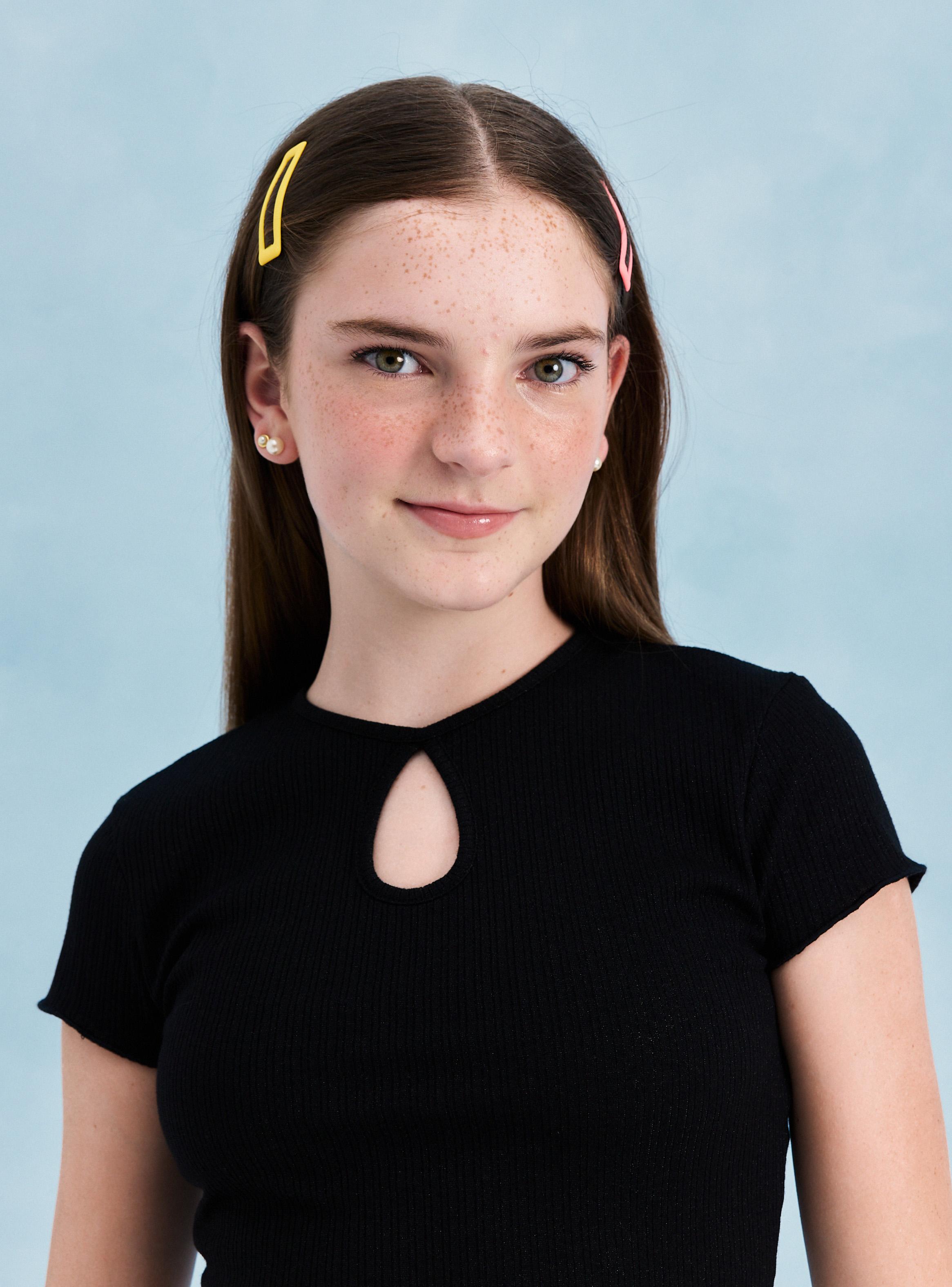 Polera Rib Lurex Niña-1