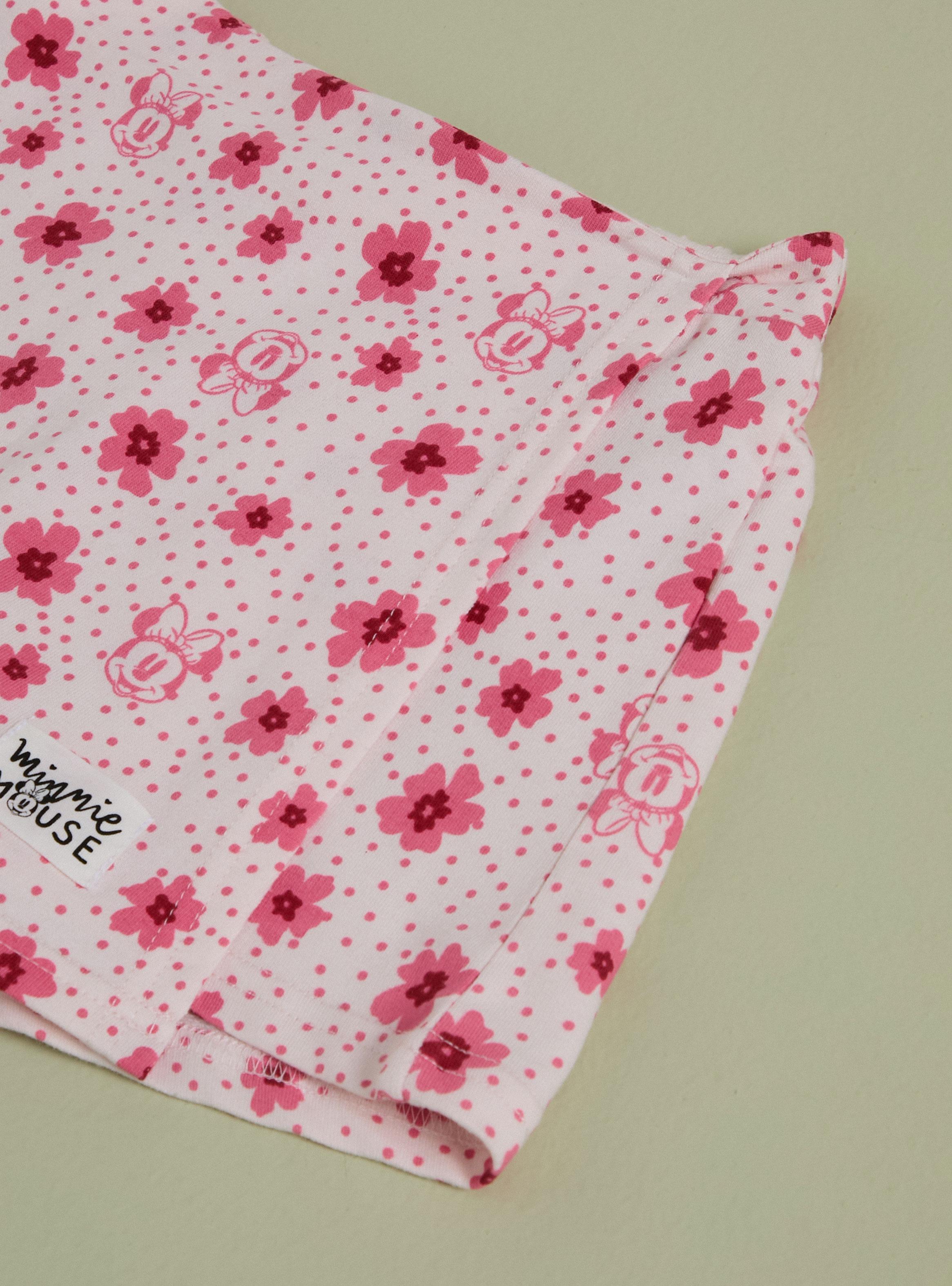 Short Falda Estampado Flores Minnie-2
