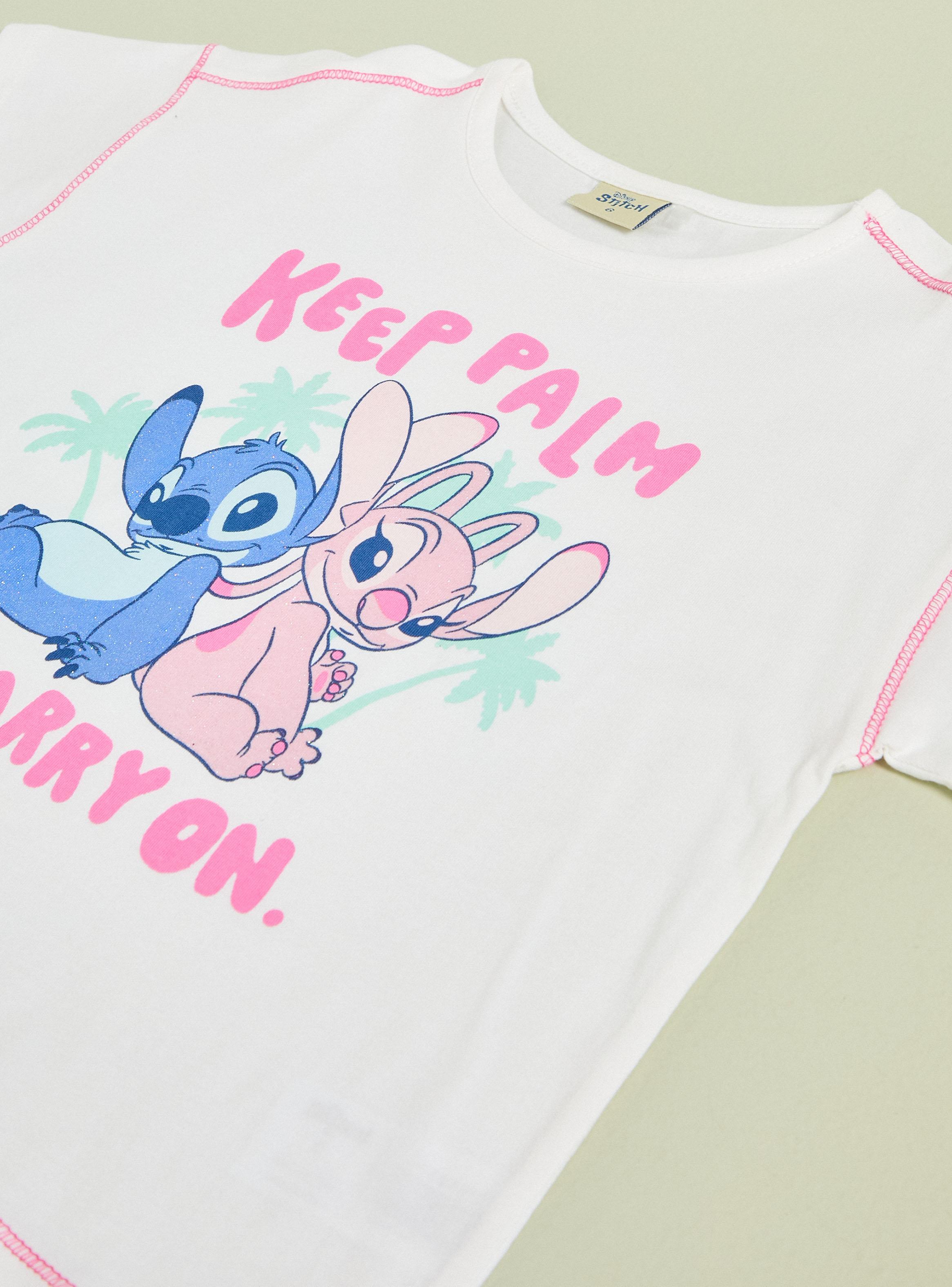 Polera Stitch con Costura Flúor-2