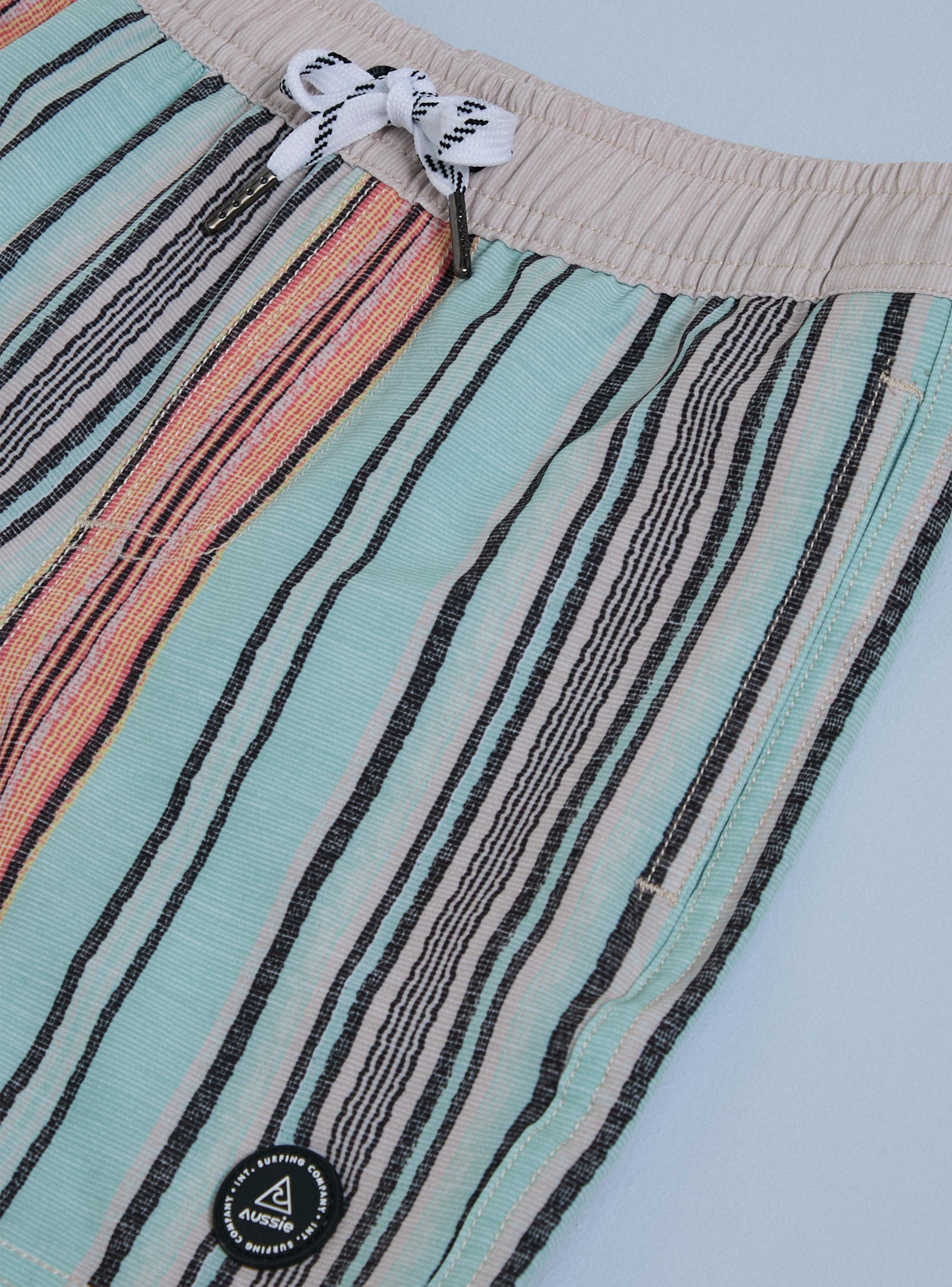 Traje de Baño Estampado Líneas-2