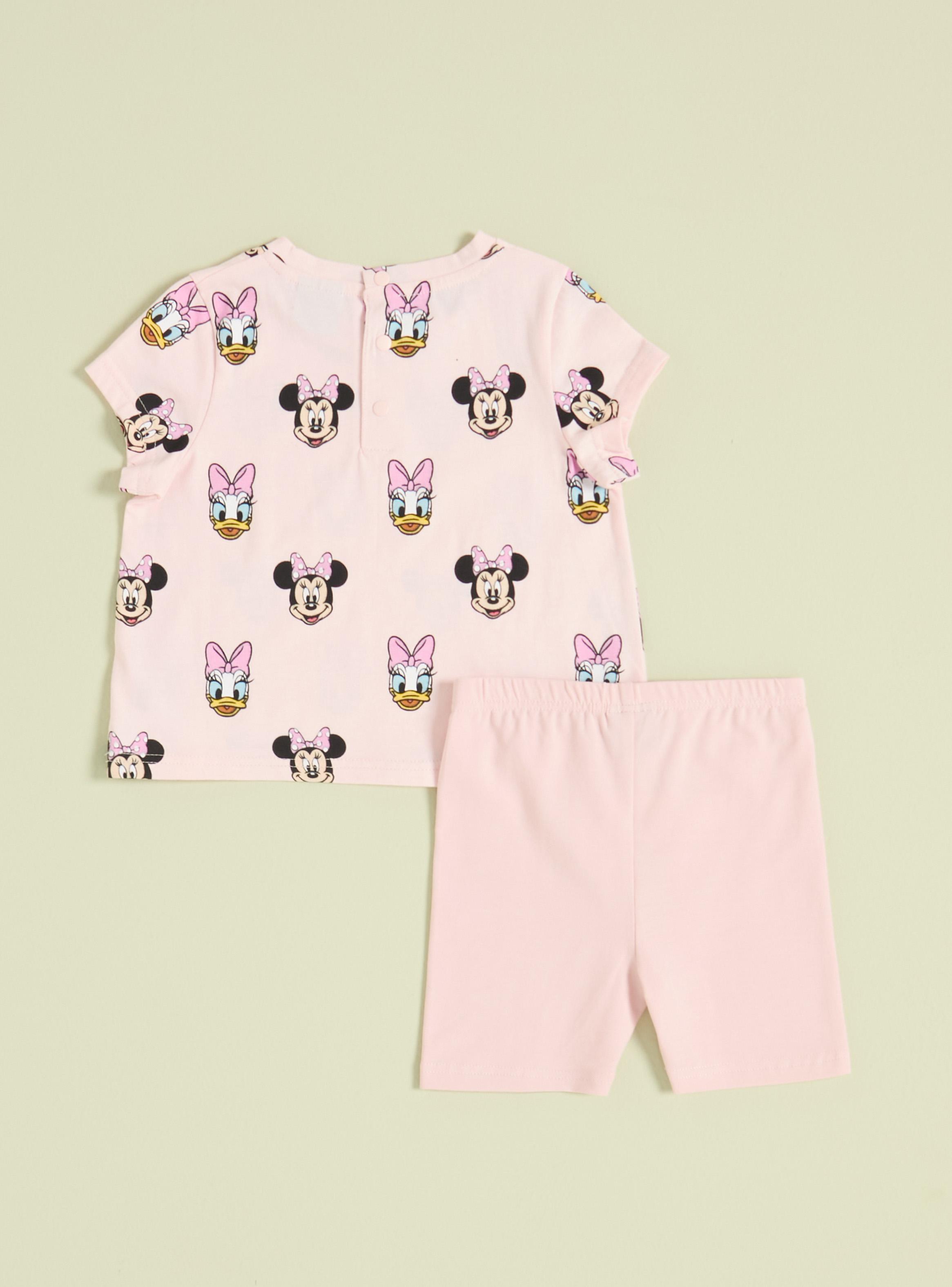 Conjunto Polera y Legging Corta de Minnie y Deisy-1