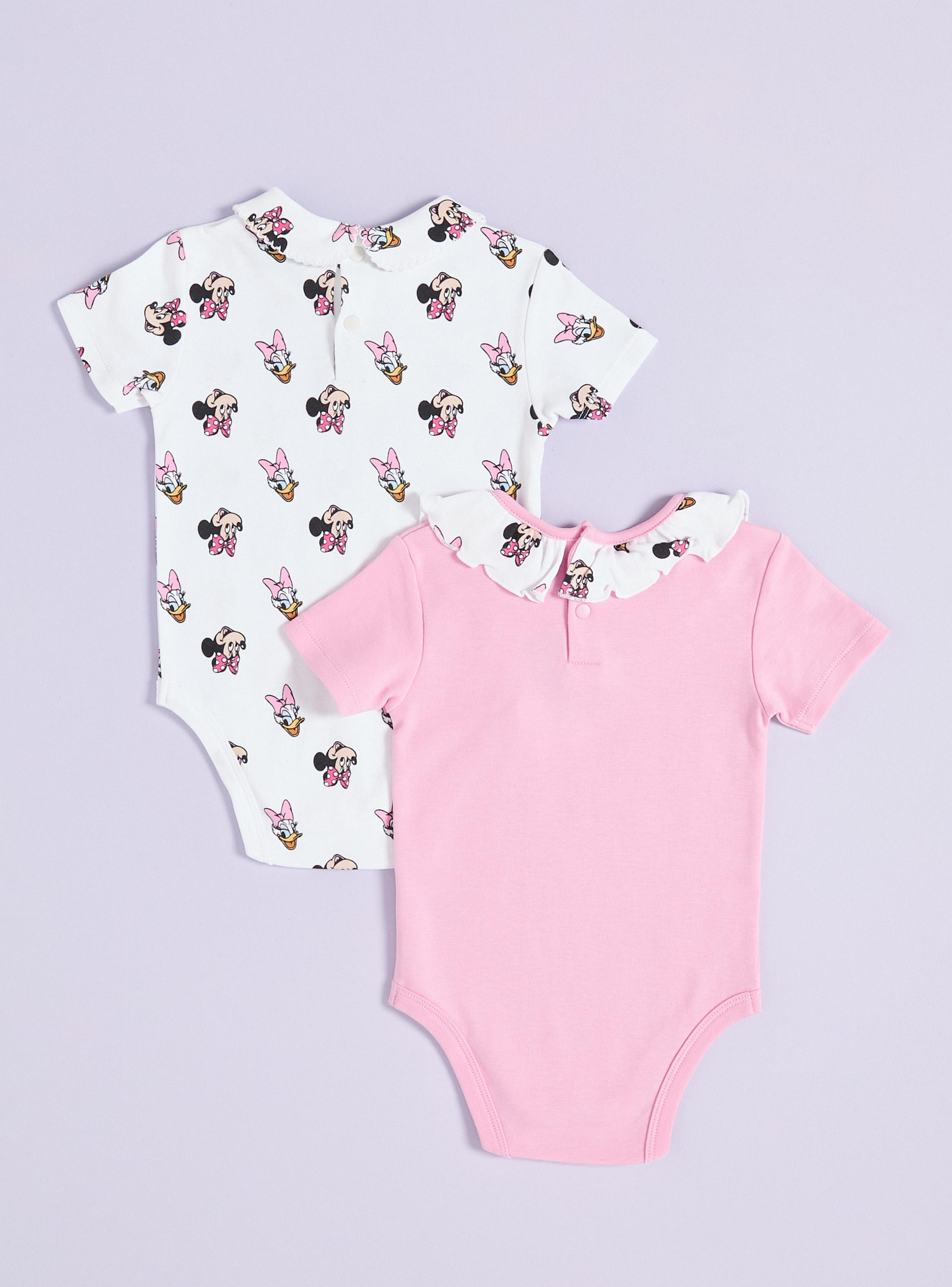 Body Bipack con Cuellos Combinados Minnie y Daisy-2