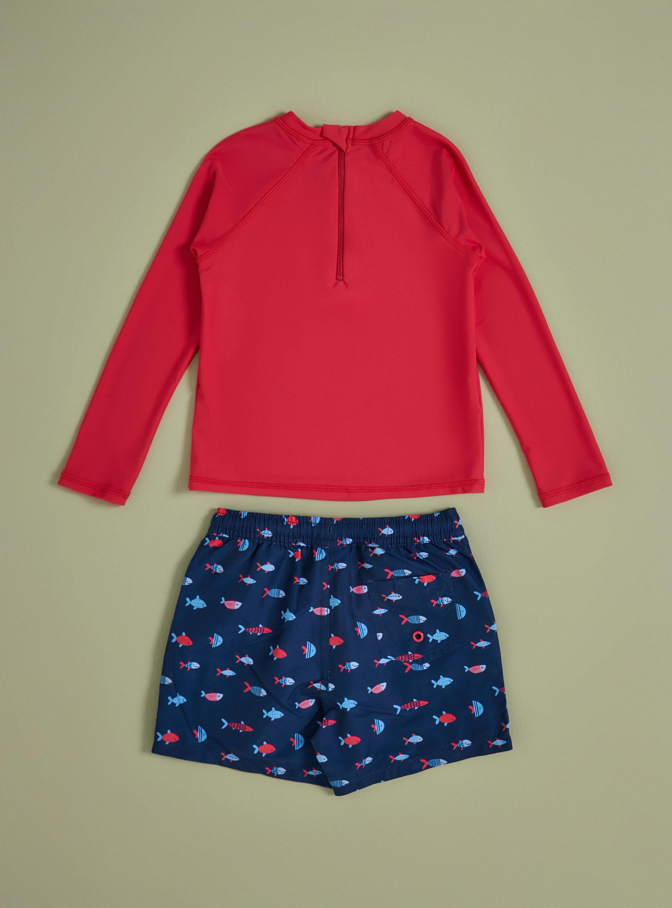Traje de Baño 2 Piezas Diseño Peces-1