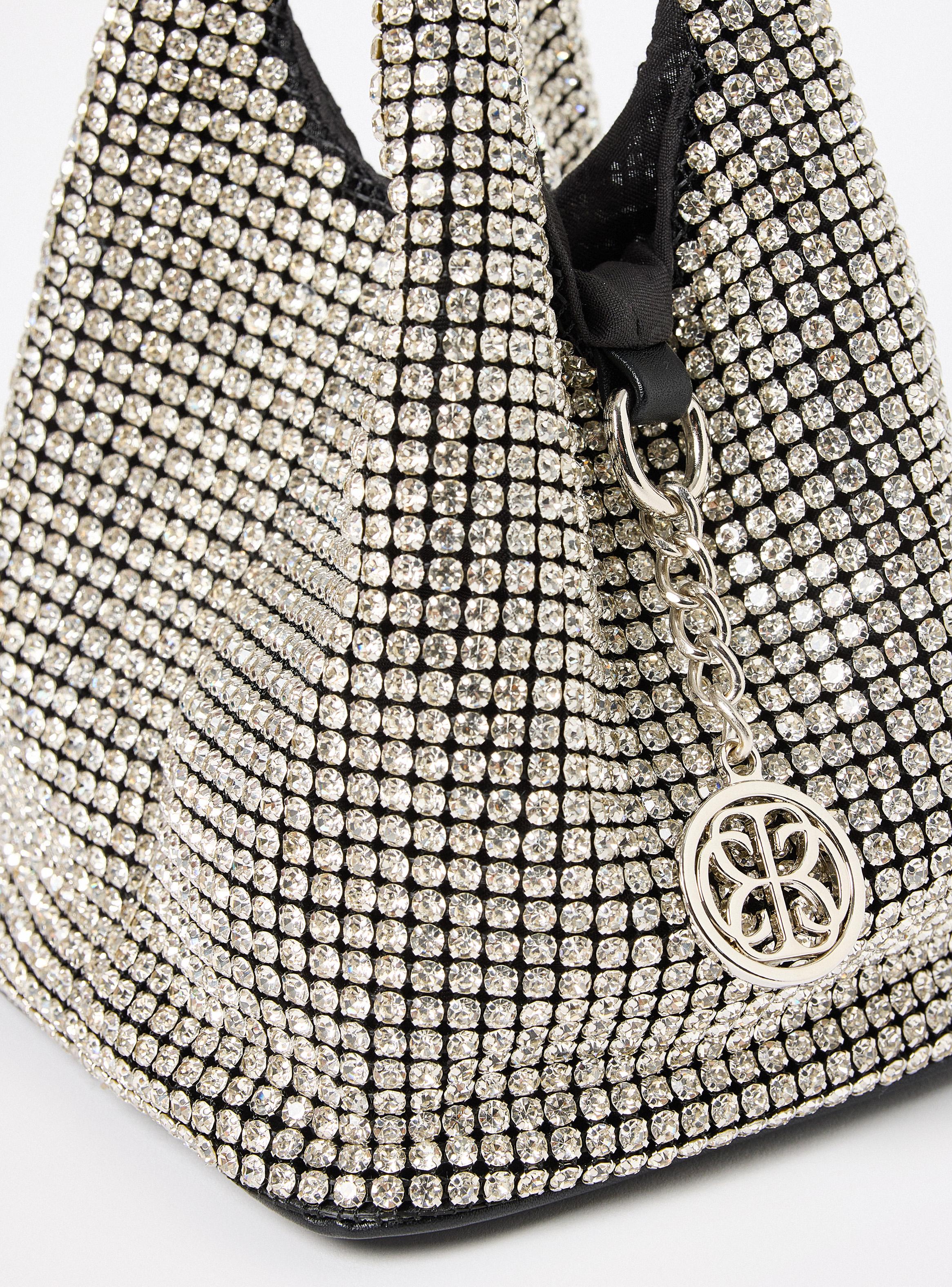 Cartera de Mano Fiesta con Cristales-5