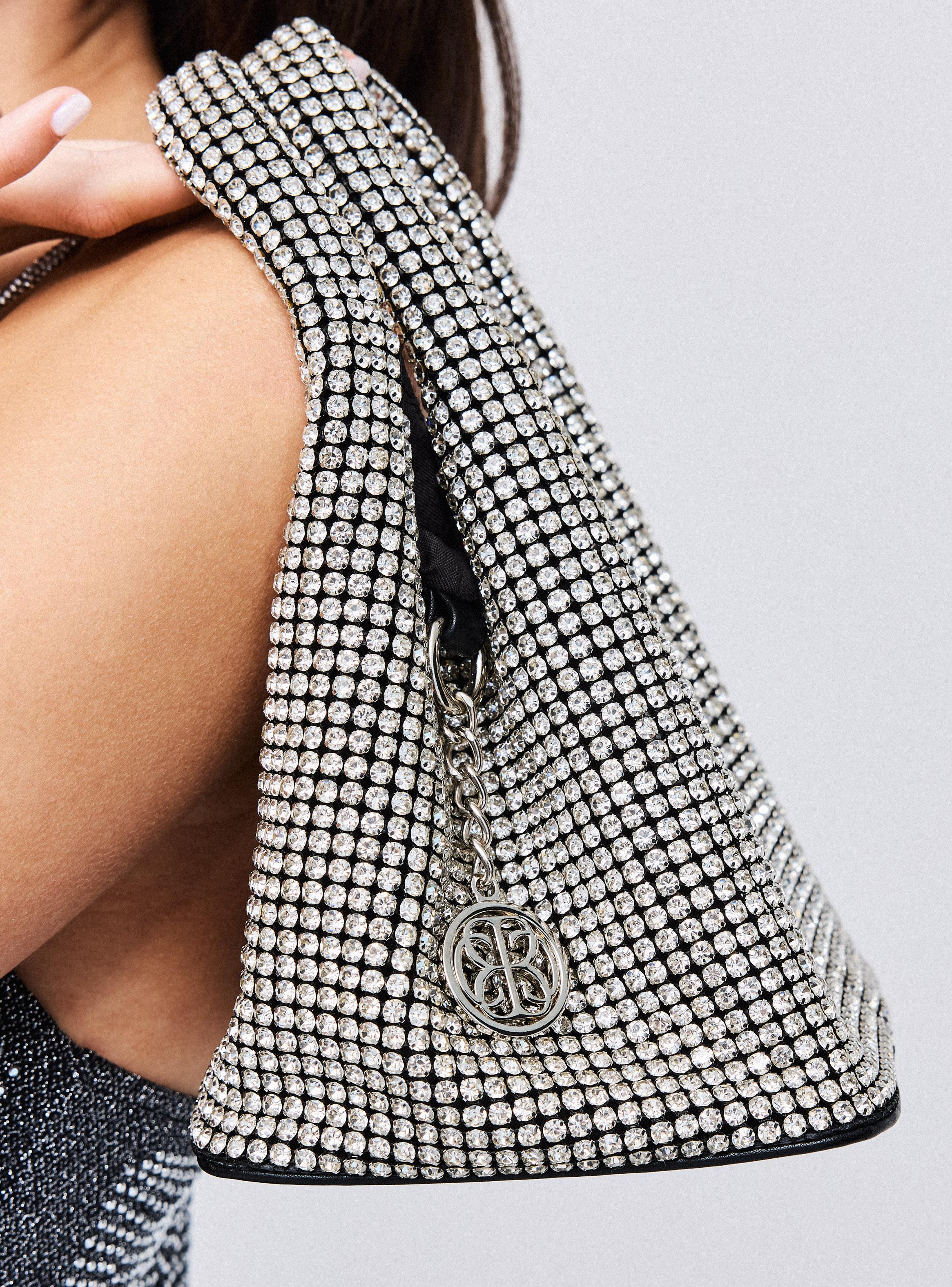 Cartera de Mano Fiesta con Cristales-6