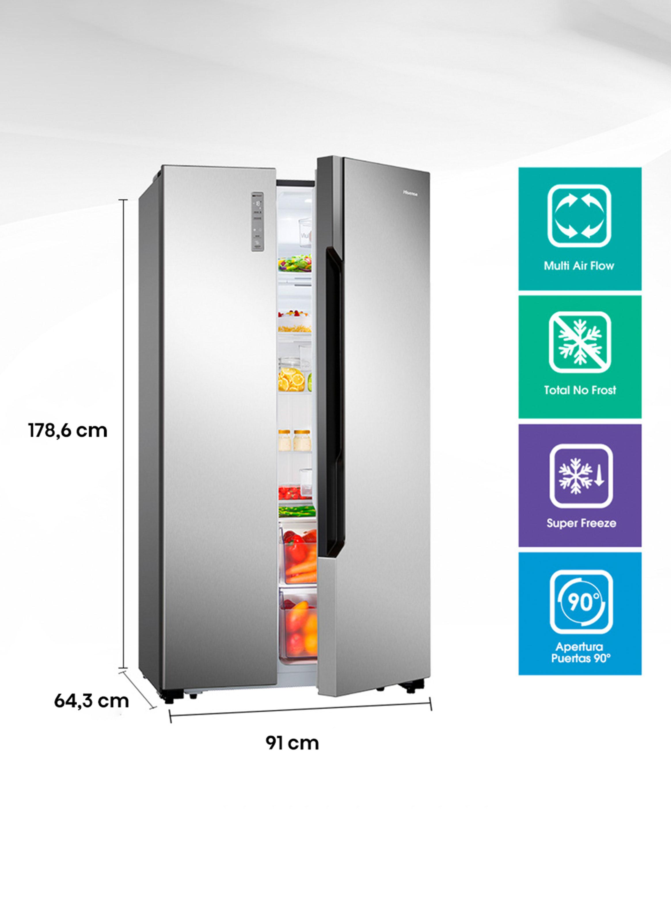 Refrigerador Side By Side No Frost 508 Litros RC-67WS2-1