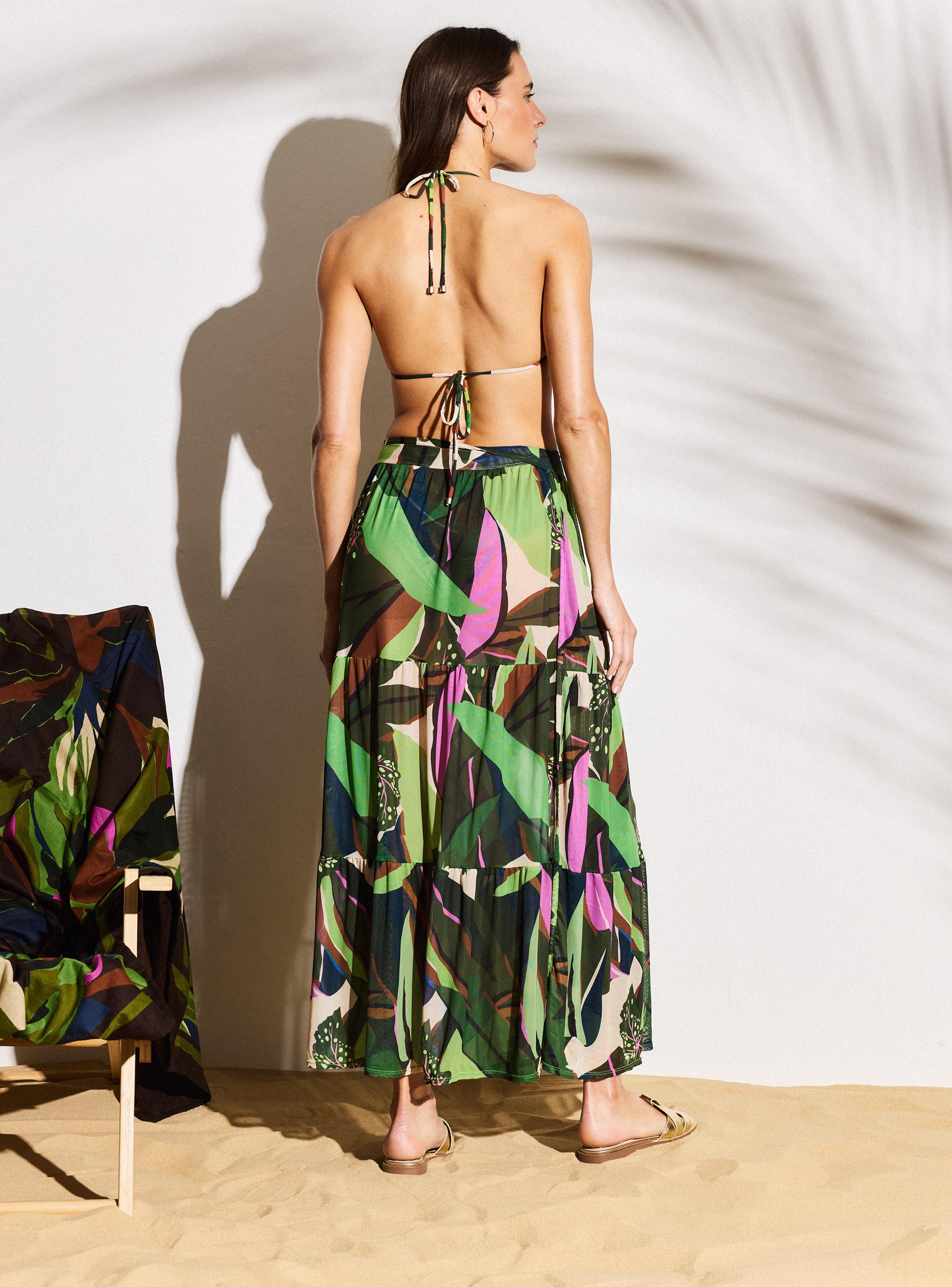 Falda Abierta Ajustable con Amarra-5