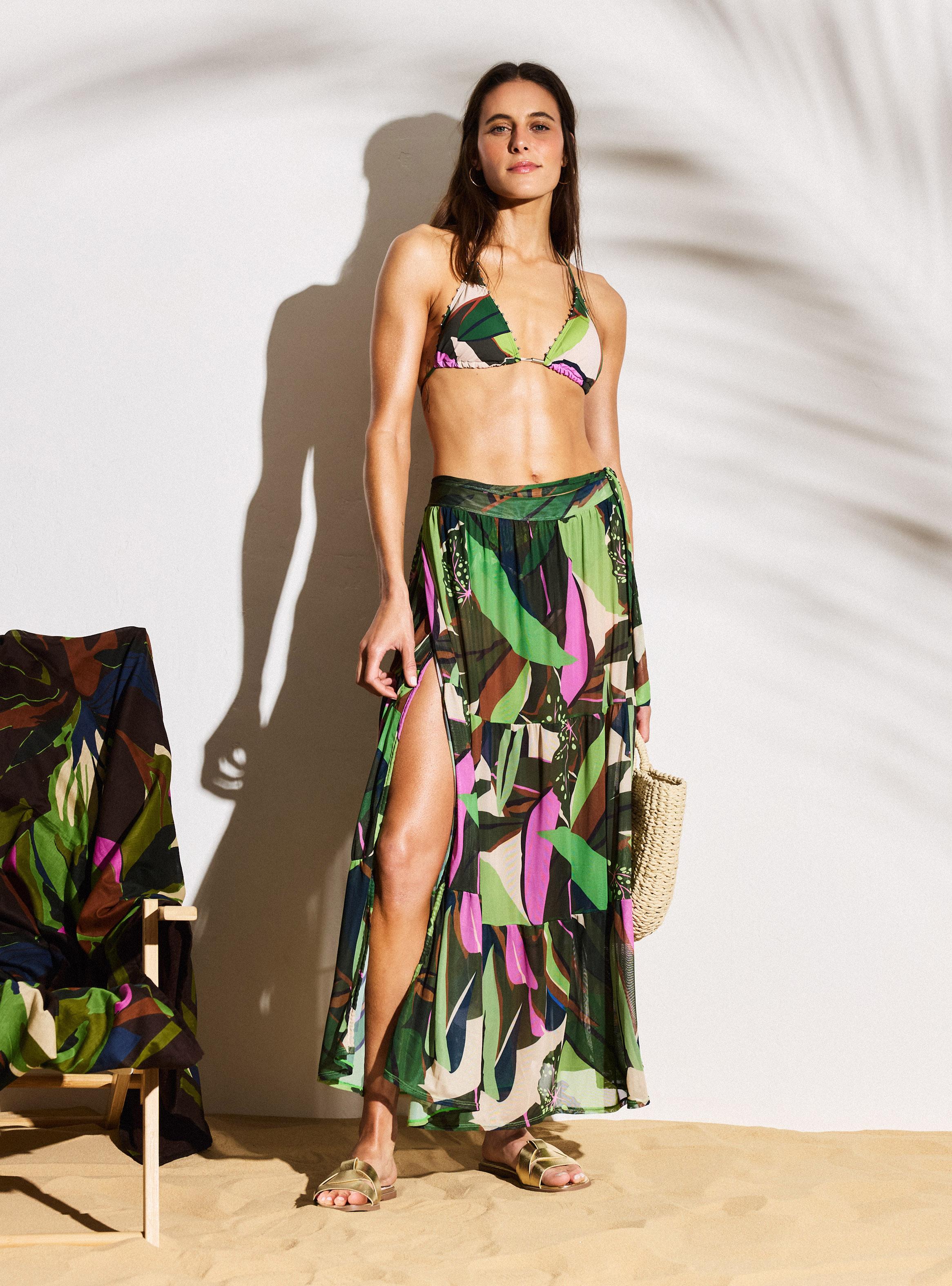 Falda Abierta Ajustable con Amarra-4