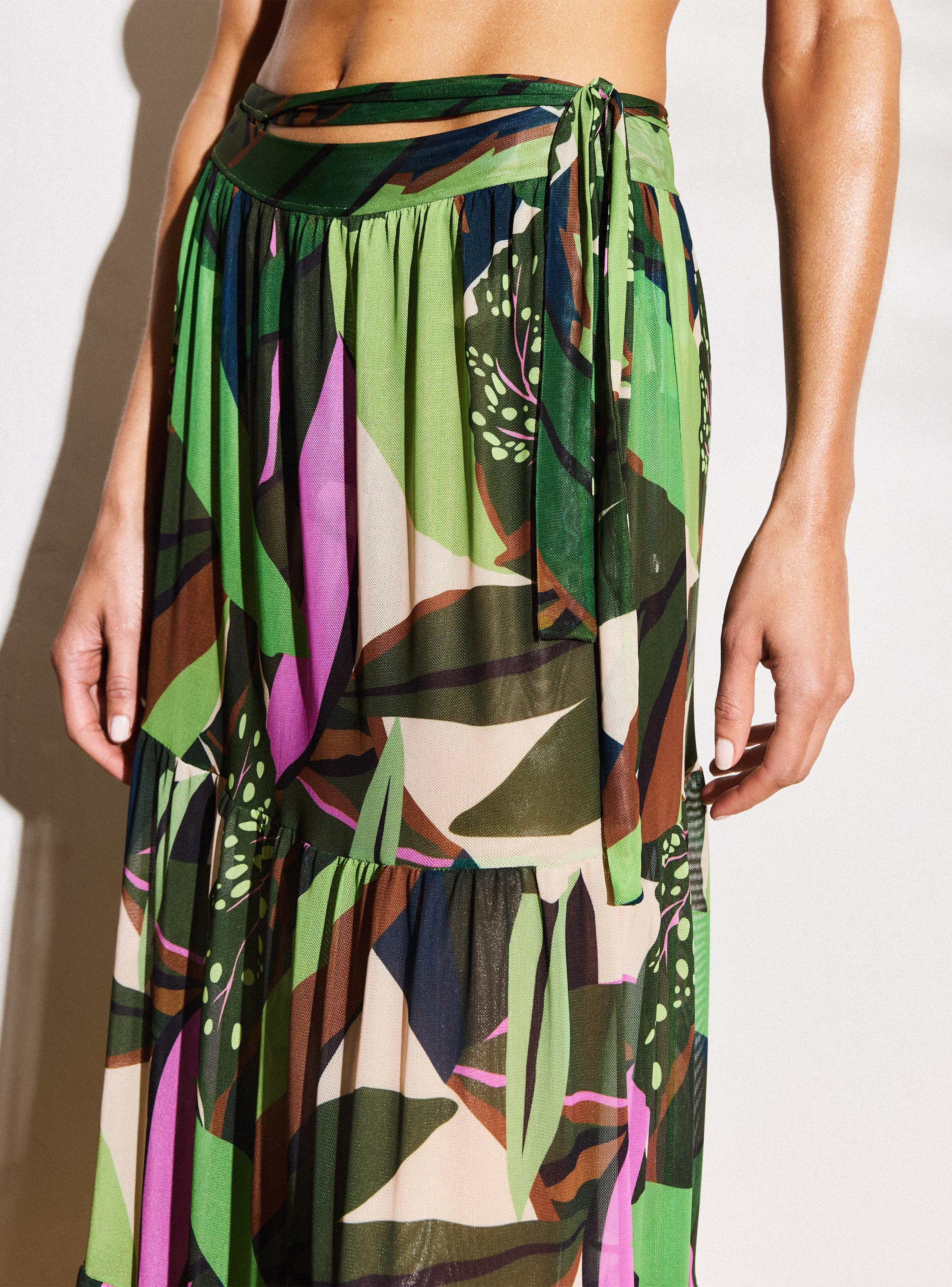 Falda Abierta Ajustable con Amarra-3