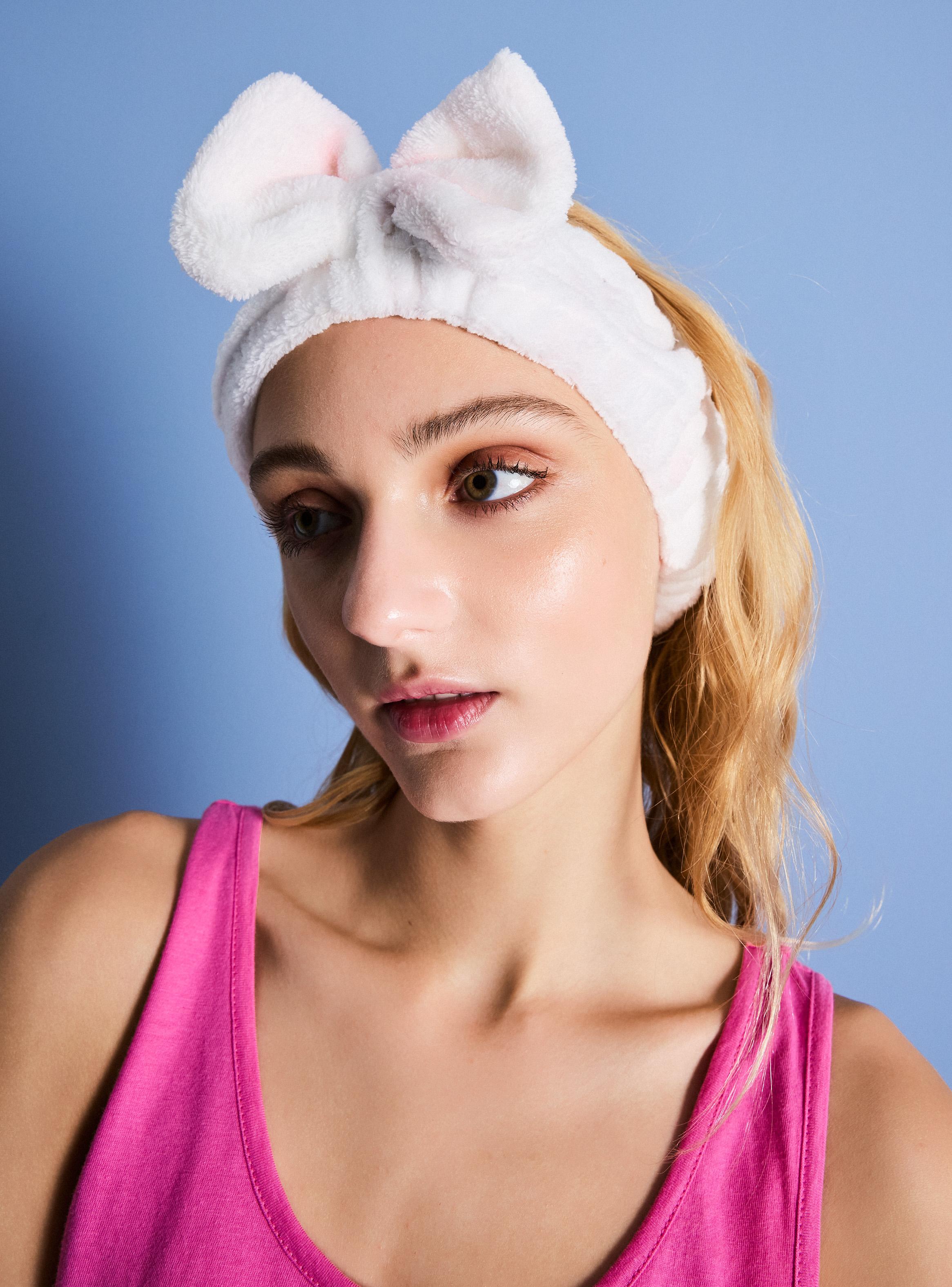 Pijama Corto Estampado con Cintillo de Regalo en Caja-2