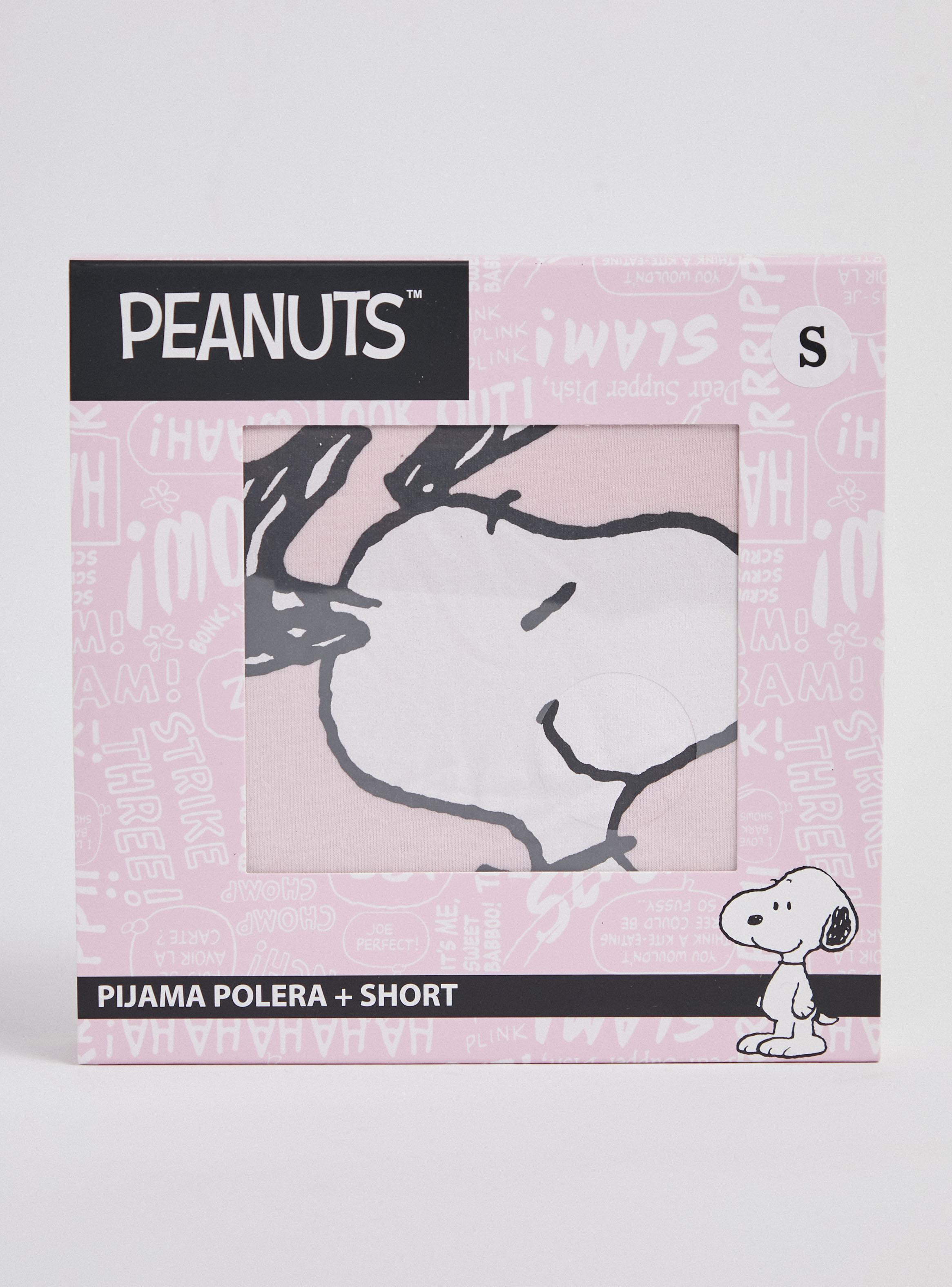 Pijama Corto Licencia Snoopy en Caja-6