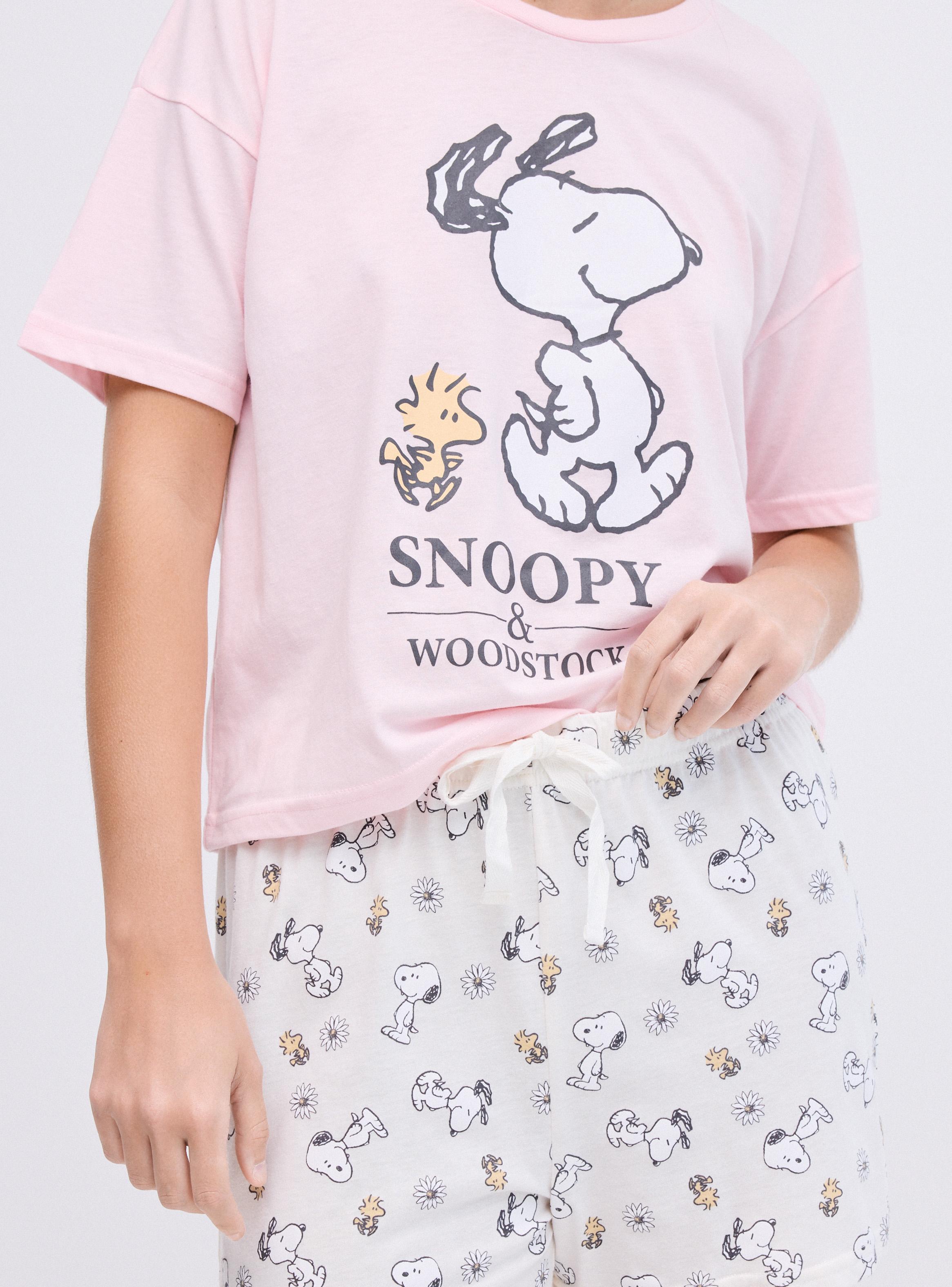 Pijama Corto Licencia Snoopy en Caja-3