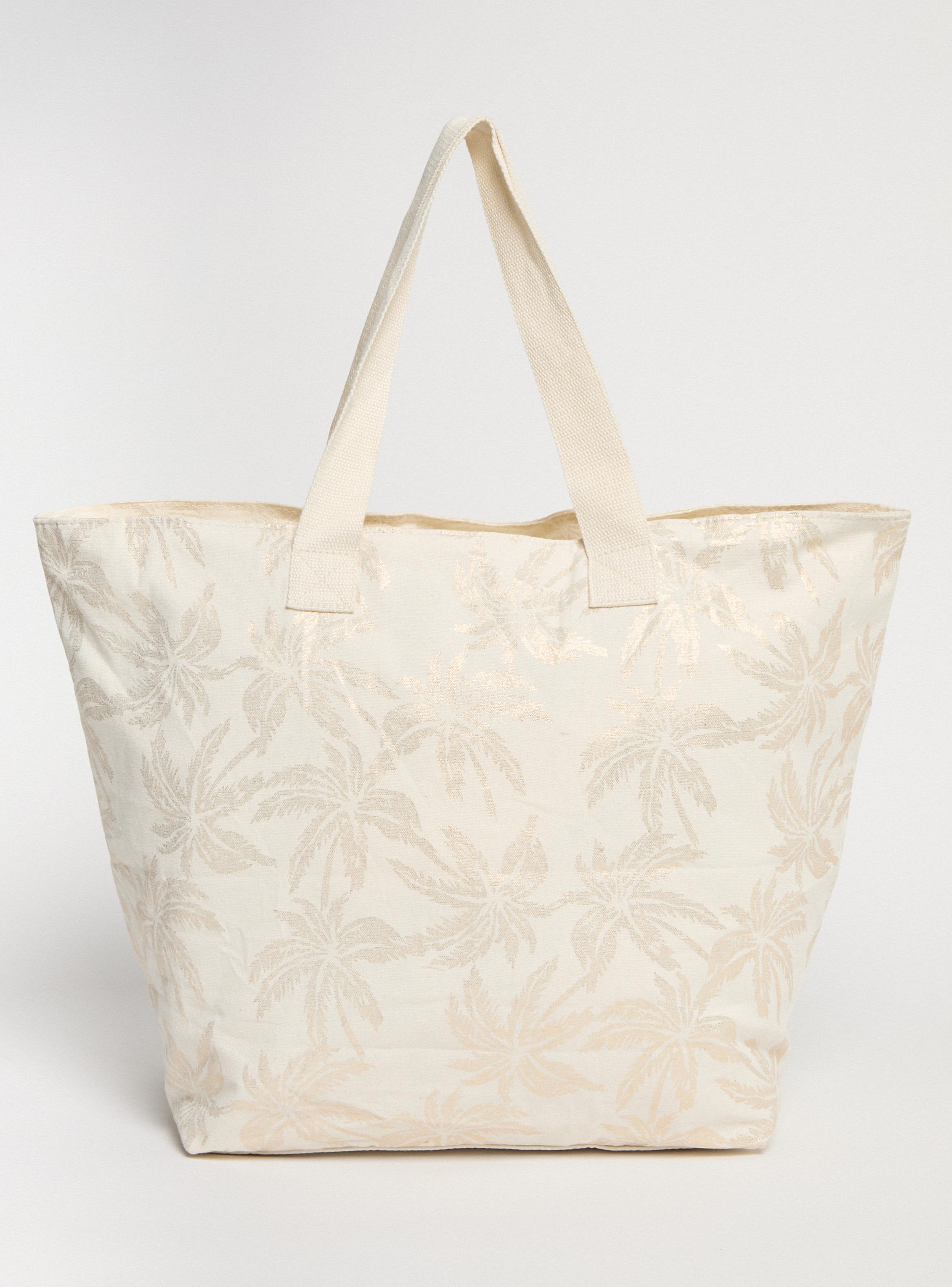Bolso Textil con Pompón y Estuche-2