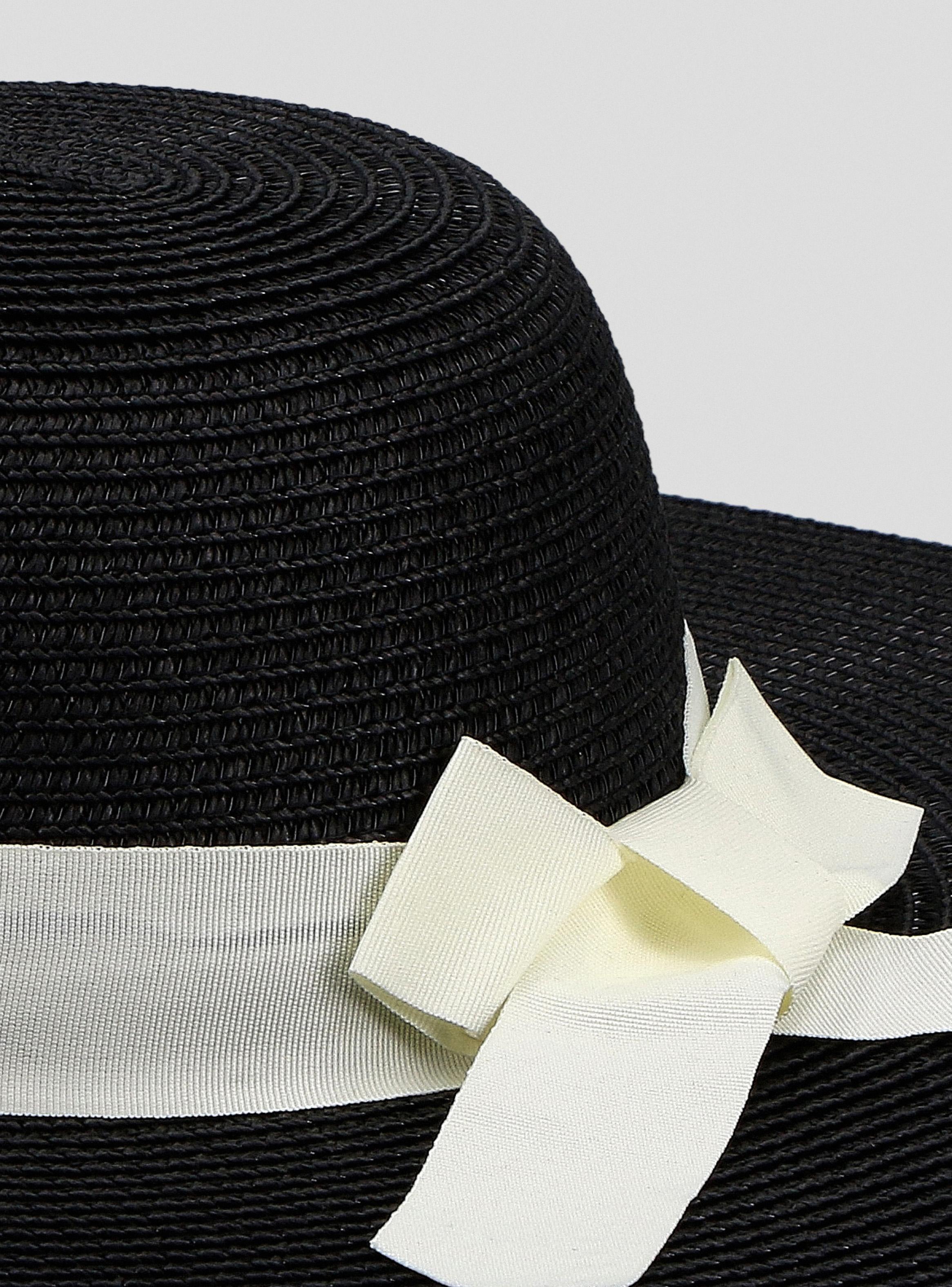 Sombrero Look Raffia con Lazo-2