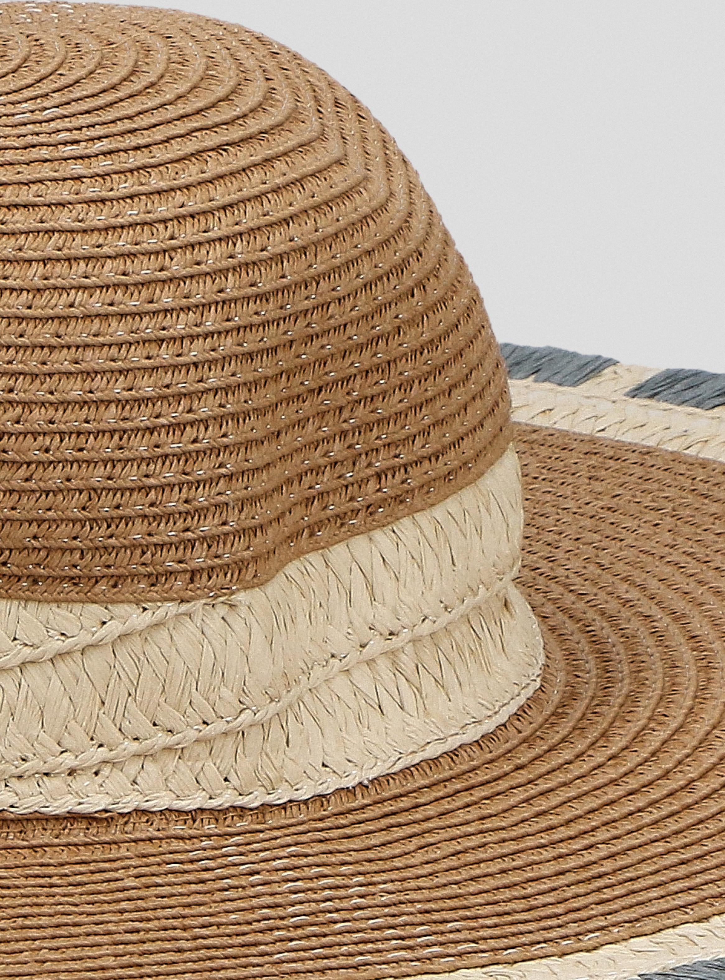 Sombrero Look Raffia Color-3
