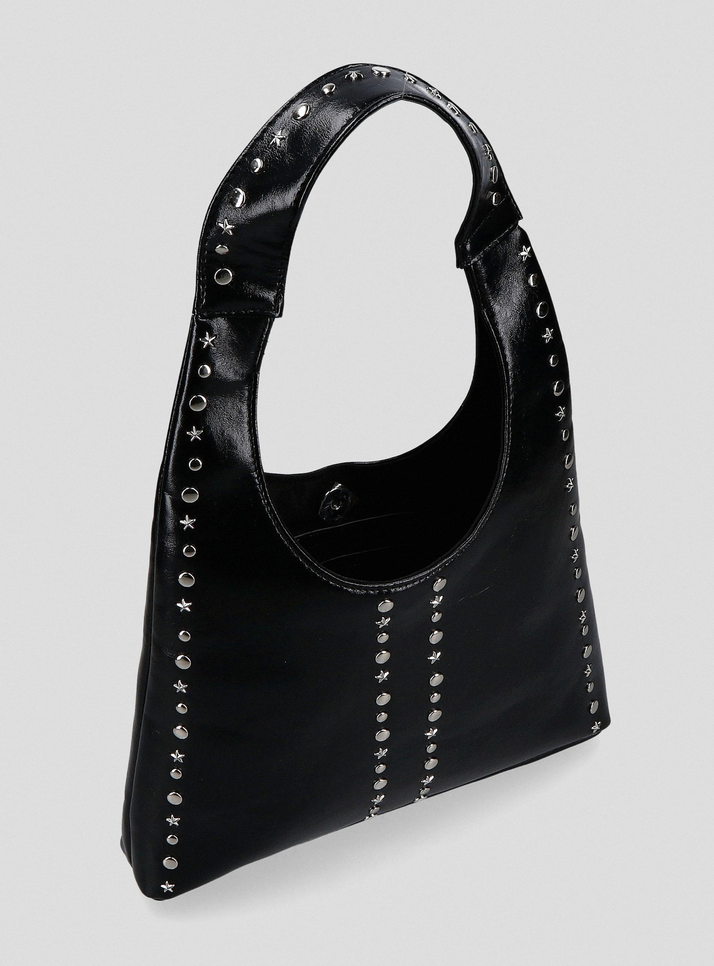Cartera Mini Hobo Tachas-3