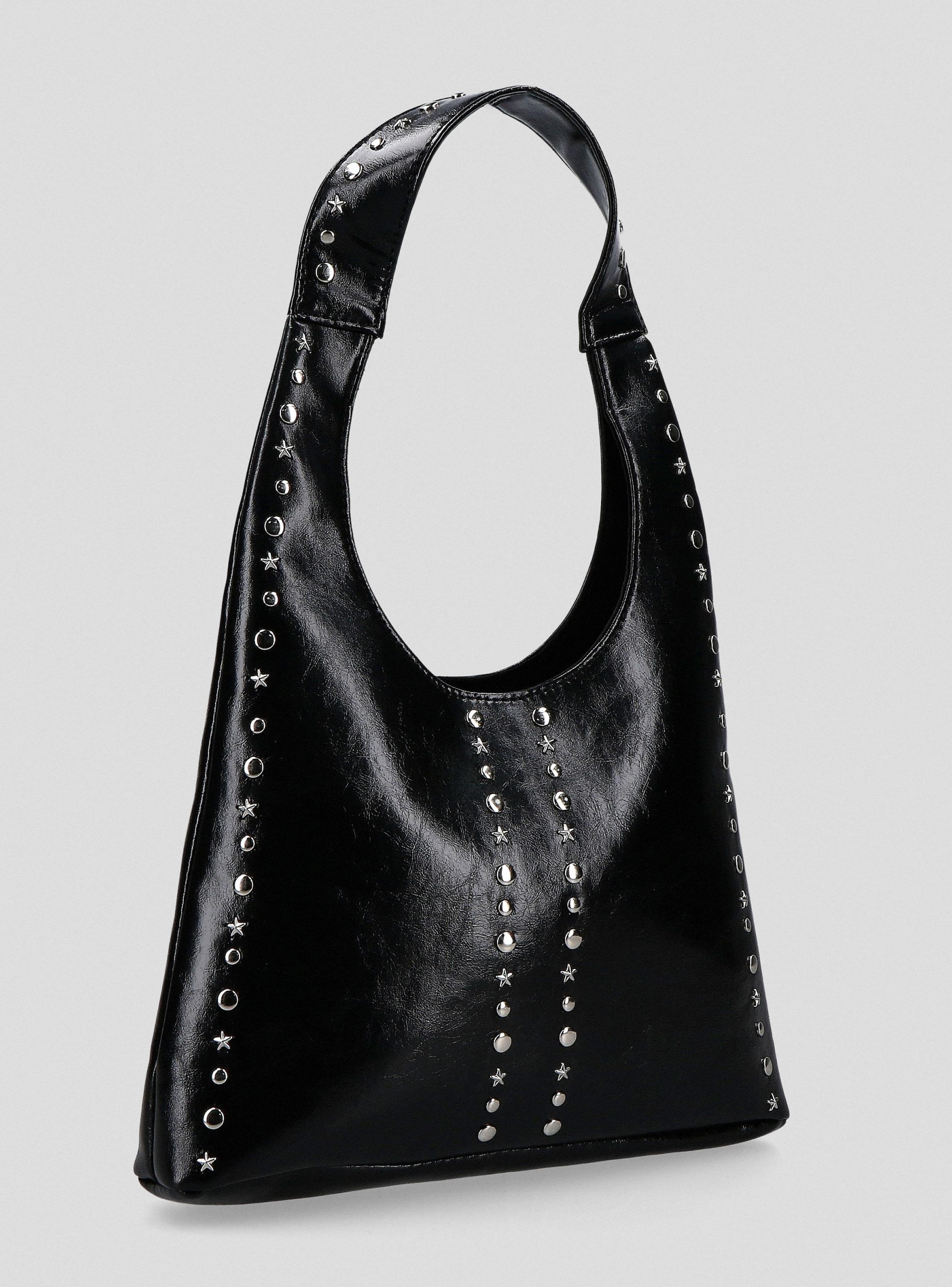 Cartera Mini Hobo Tachas-1