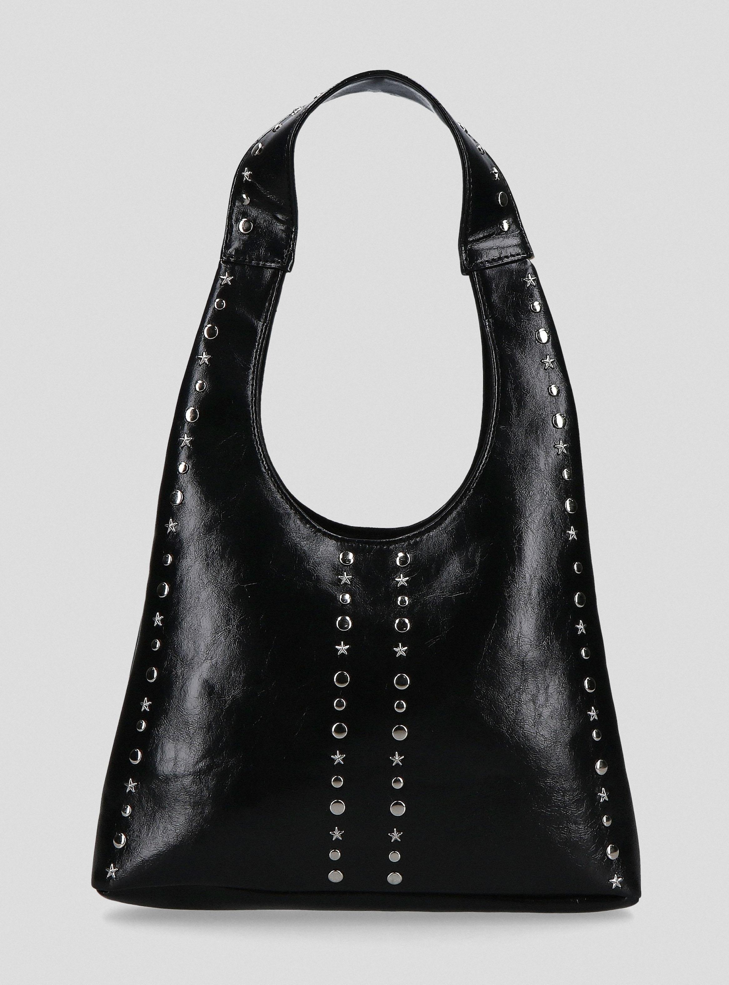 Cartera Mini Hobo Tachas-0