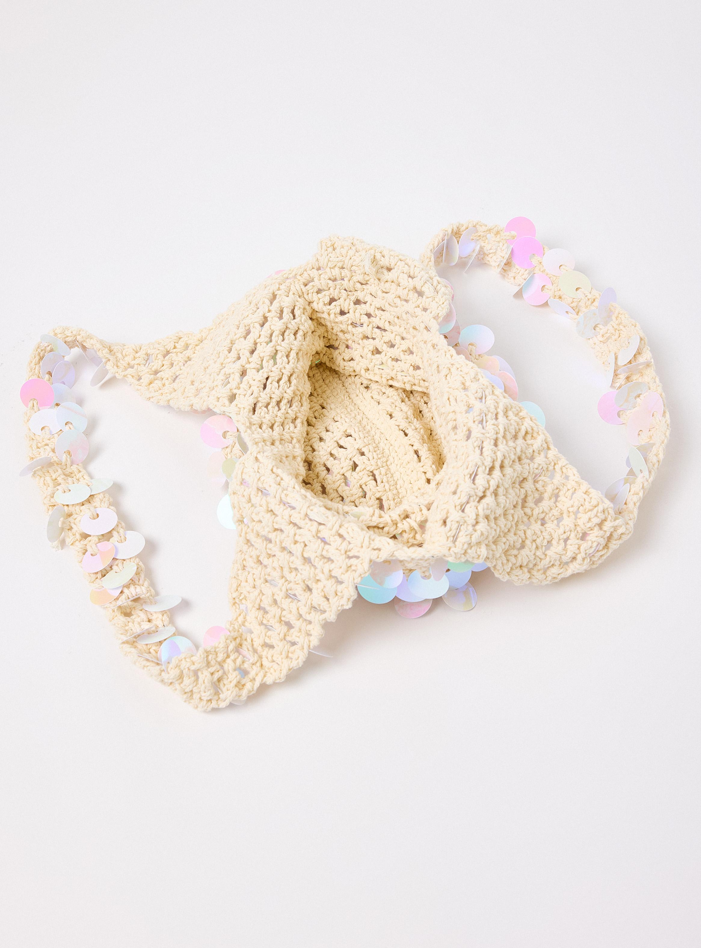 Cartera Crochet Lentejuelas-3