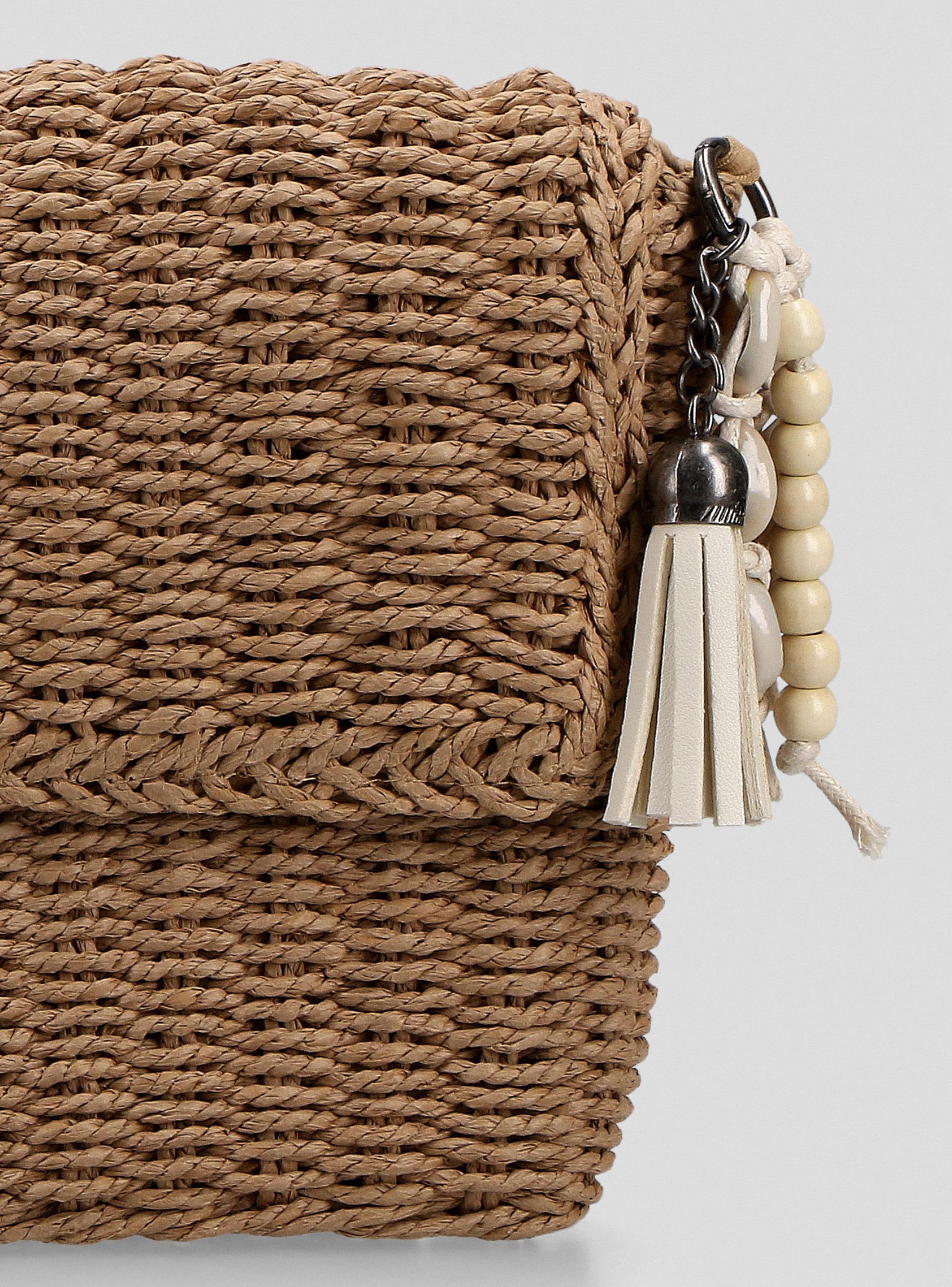 Cartera Crossbody Look Raffia-6