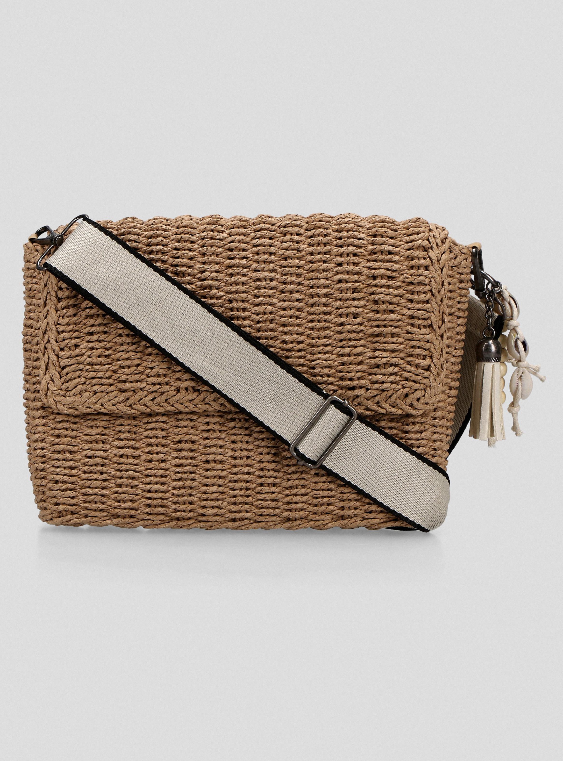 Cartera Crossbody Look Raffia-2