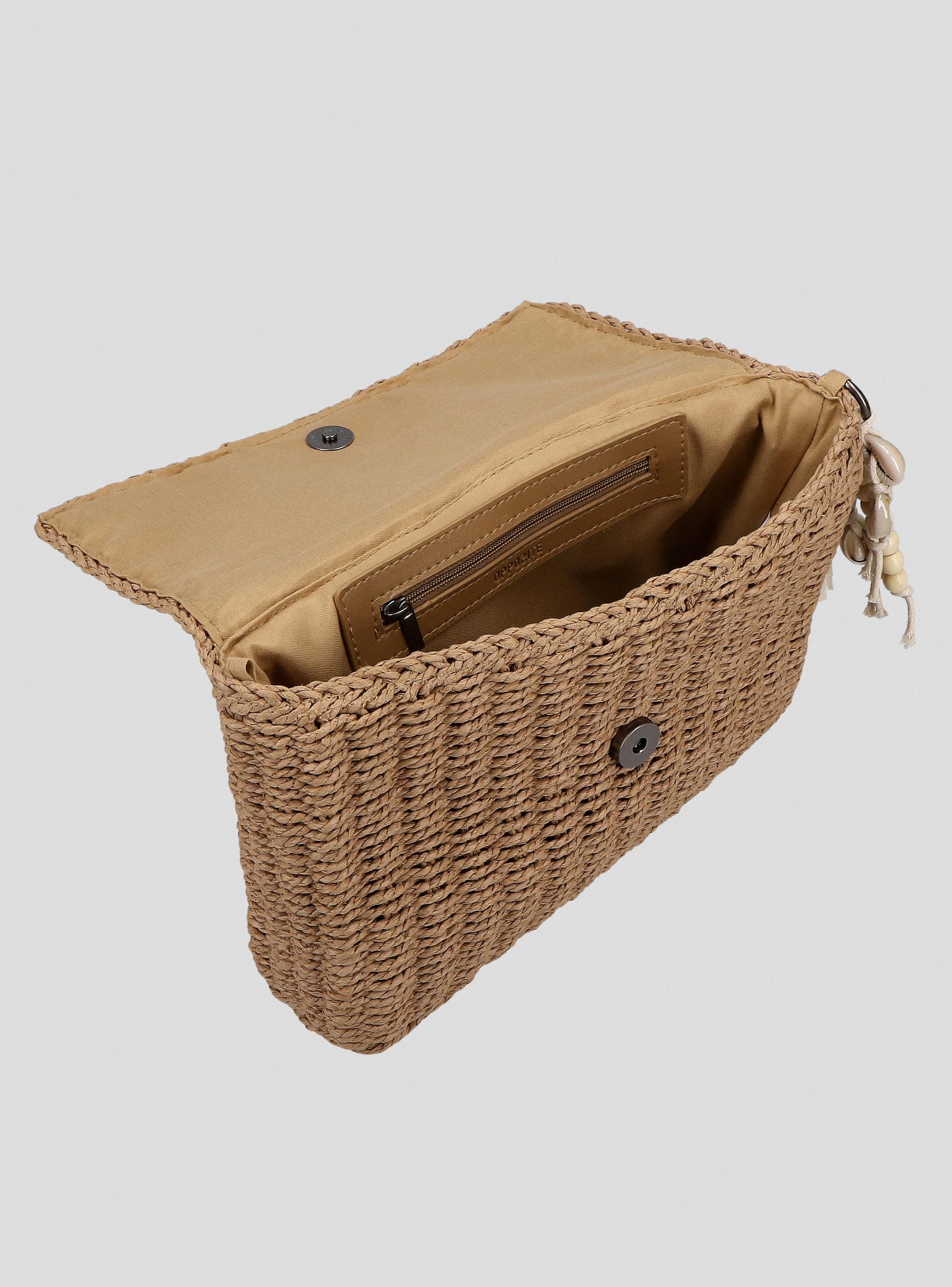 Cartera Crossbody Look Raffia-5