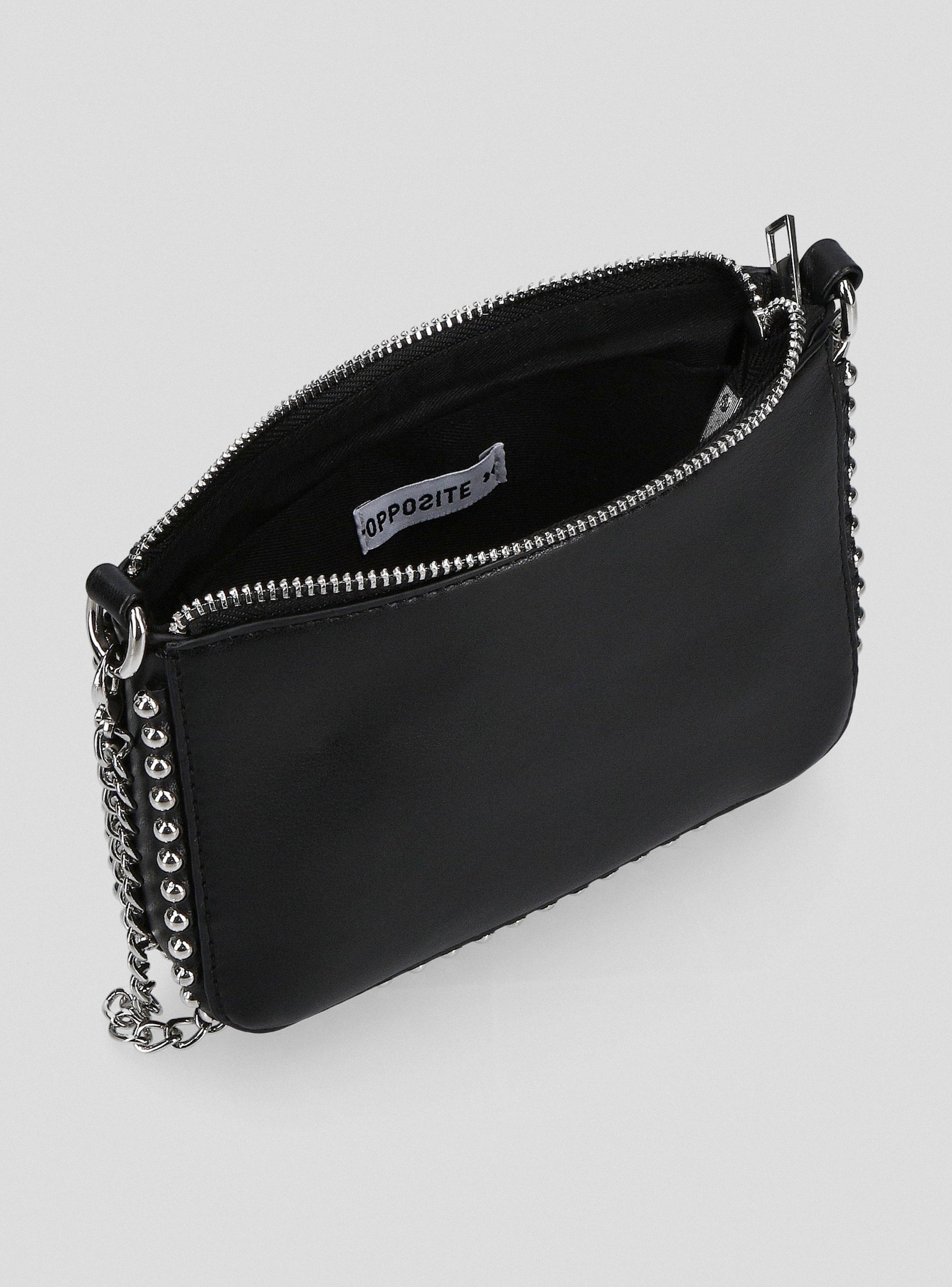 Cartera Crossbody Detalle Tachas con Cadena-3