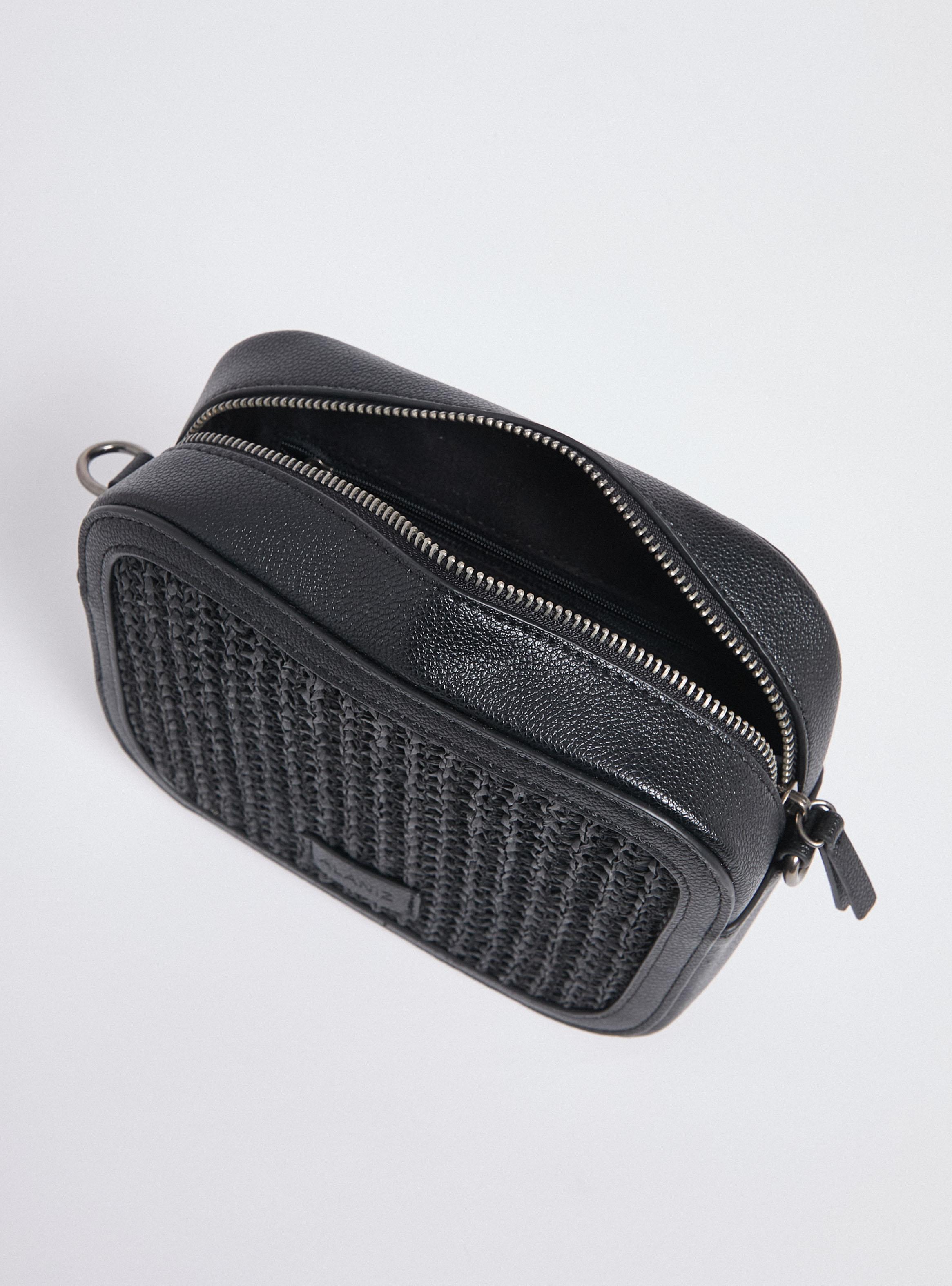 Cartera Crossbody con Diseño Raffia-3